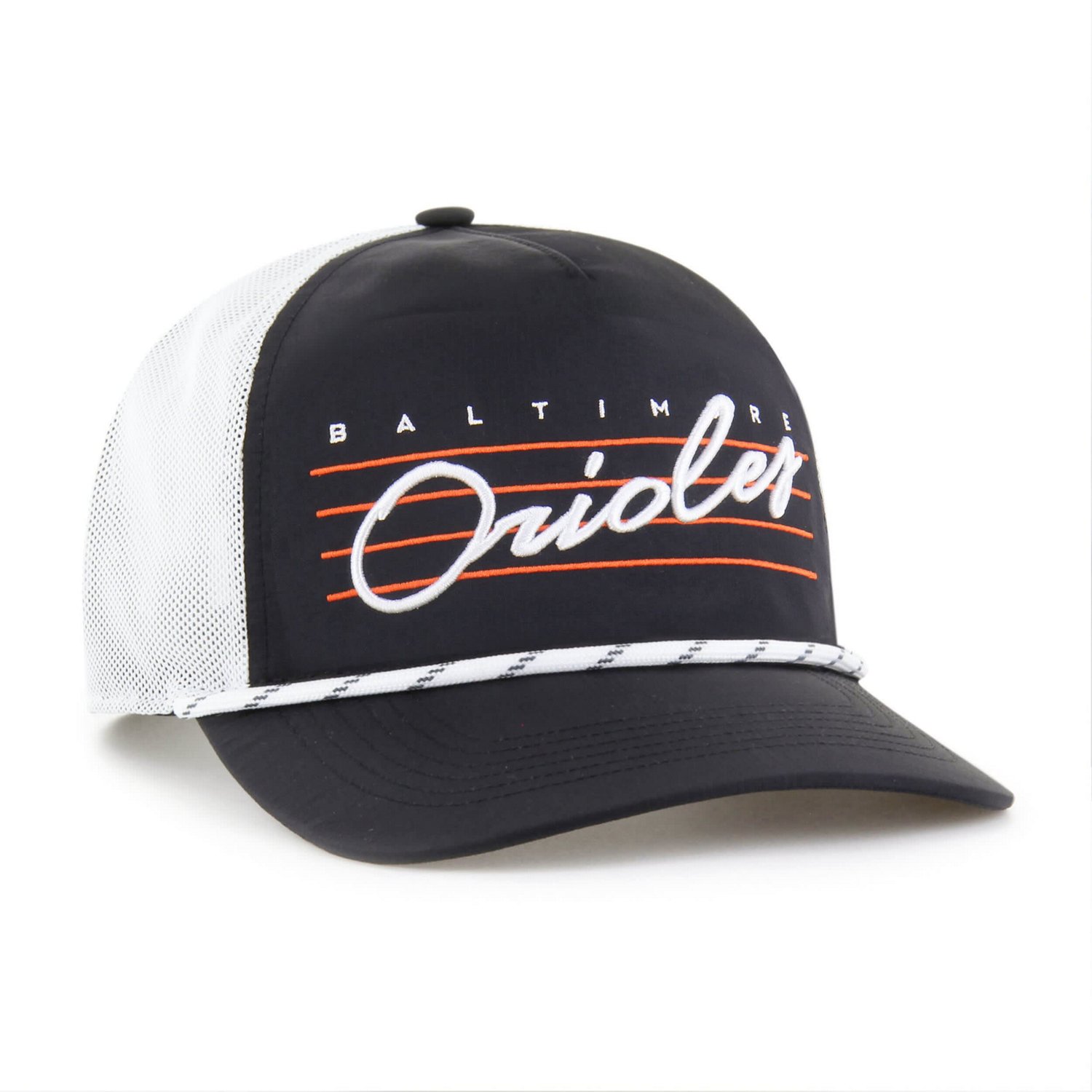 '47 Baltimore Orioles Brrr Downburst Mesh Hitch Adjustable Hat - view number 2