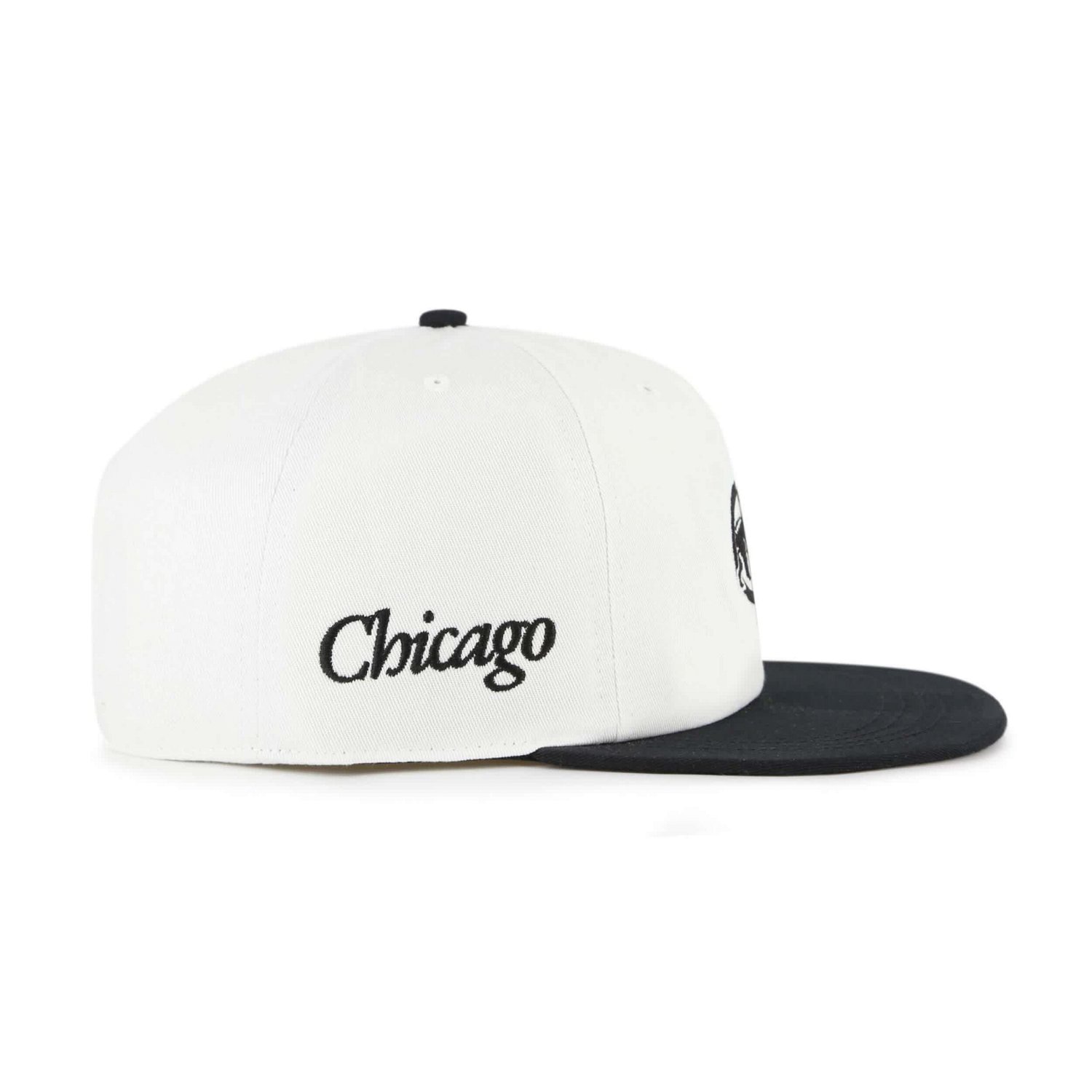 '47 Black Chicago Cubs Foundation Captain Snapback Hat