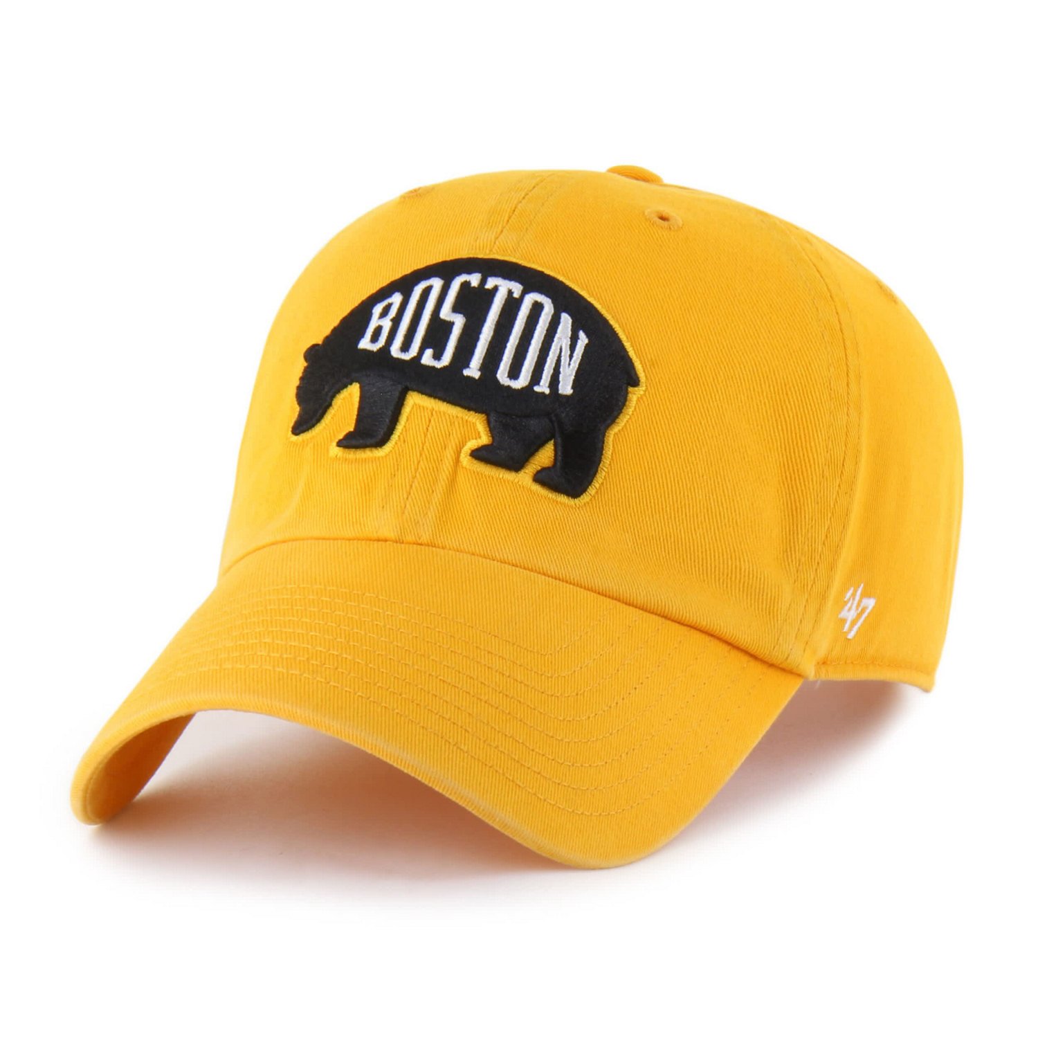 '47 Boston Bruins Core Logo Clean Up Adjustable Hat
