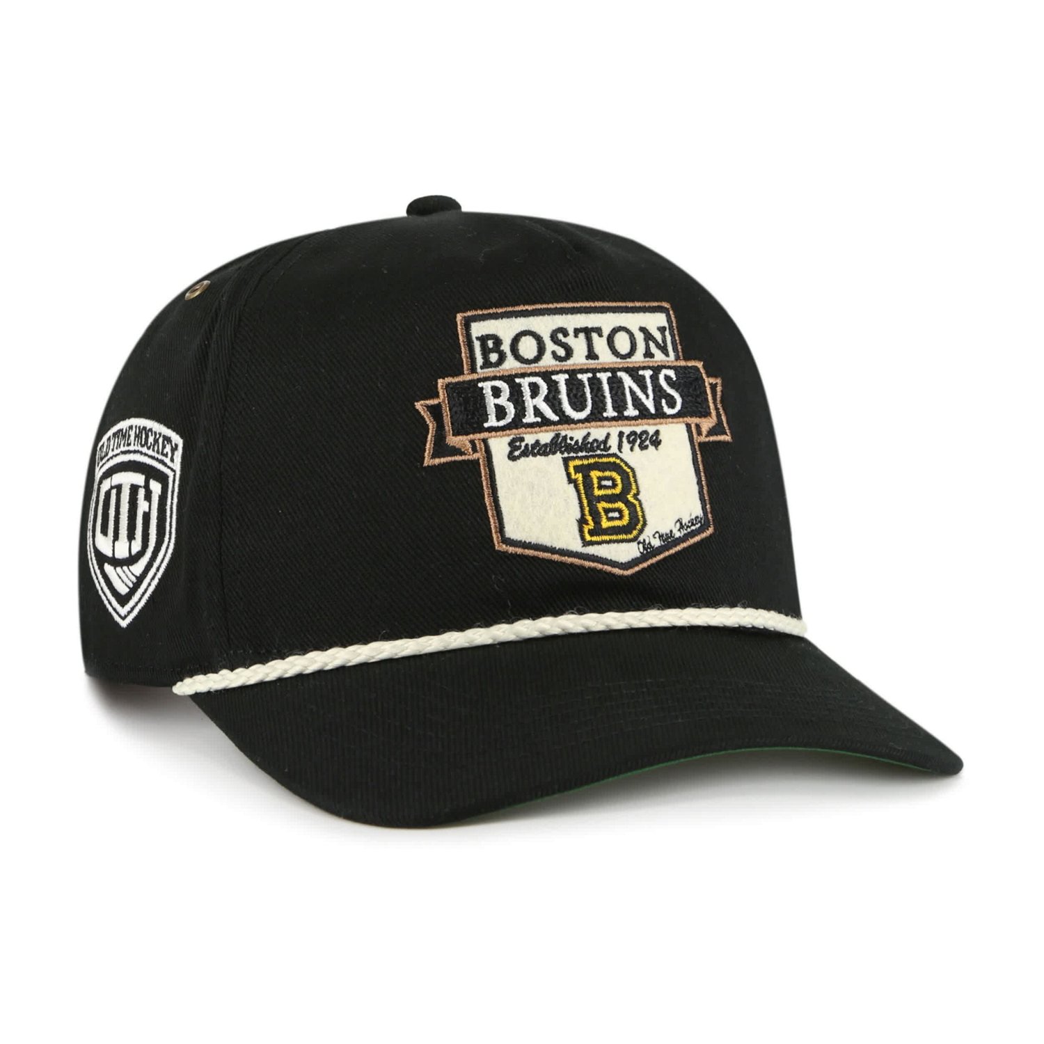 '47 Boston Bruins Old Time Hockey Rafter Sure Shot Hitch Adjustable Hat