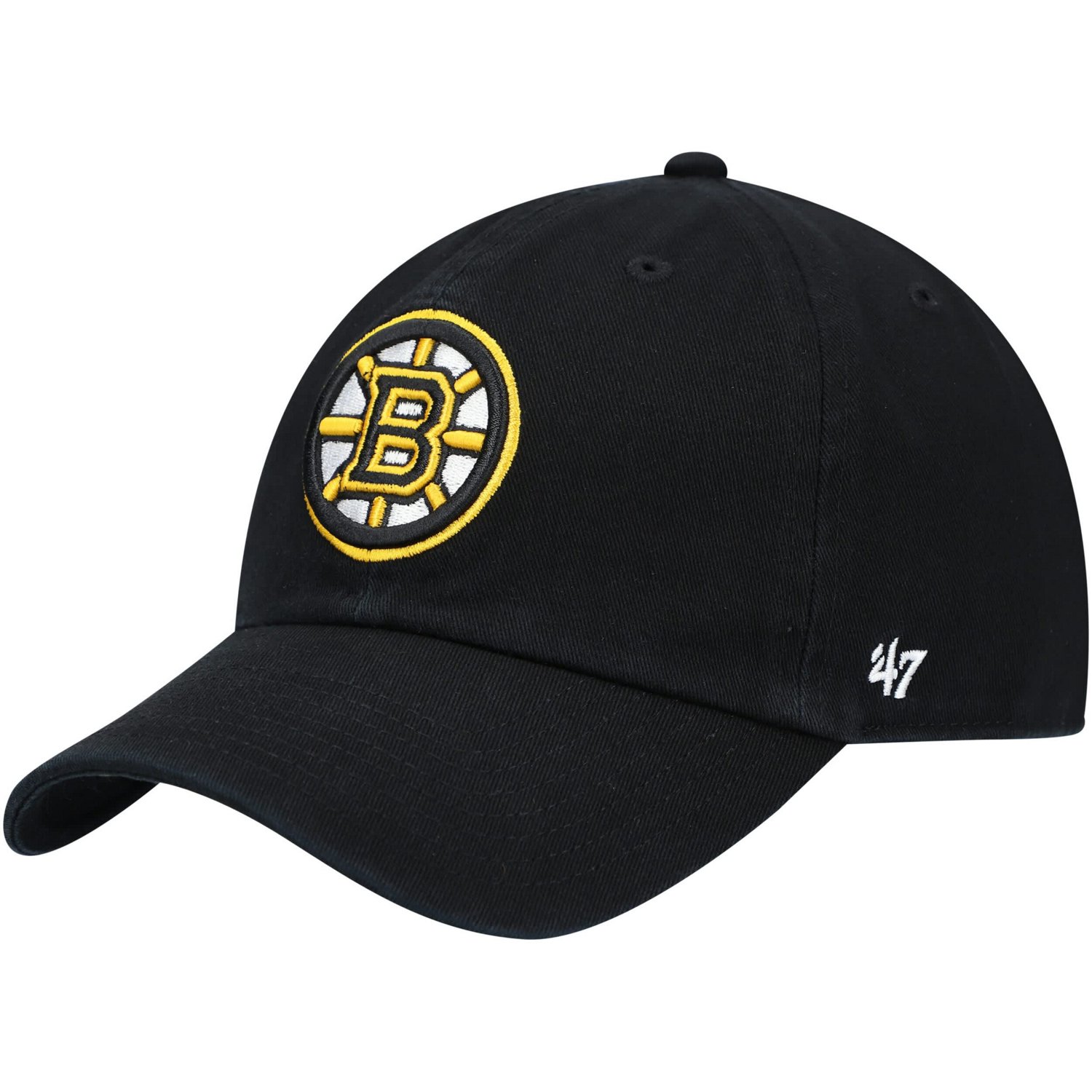 '47 Boston Bruins Team Clean Up Adjustable Hat