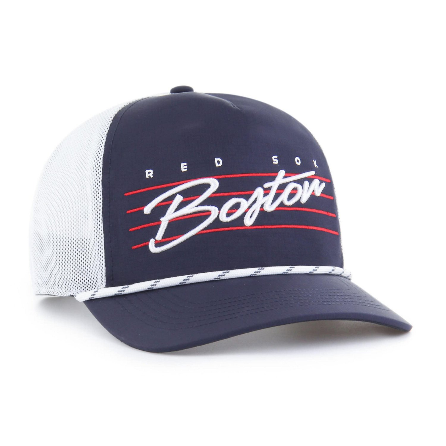'47 Boston Red Sox Brrr Downburst Mesh Hitch Adjustable Hat - view number 2