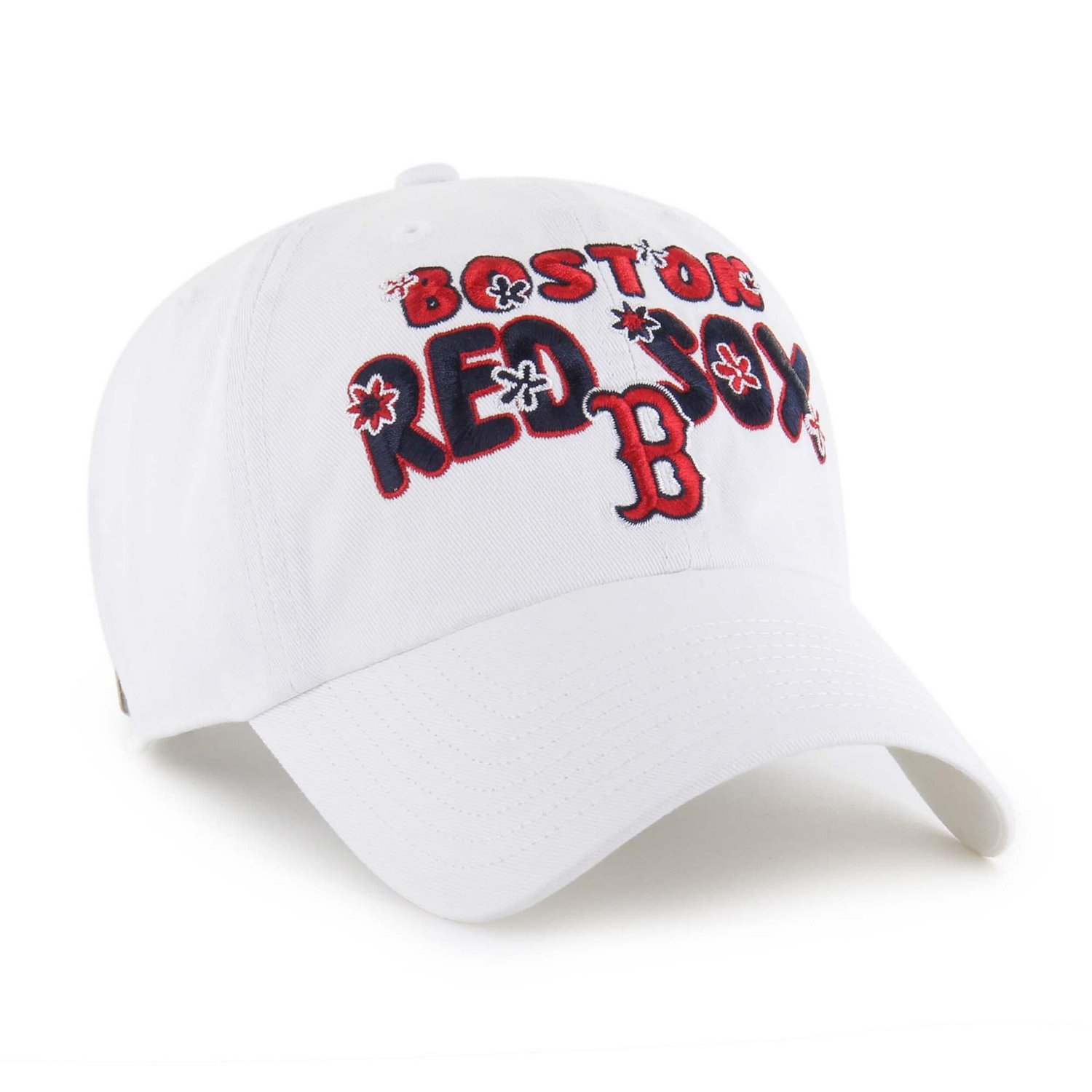 '47 Boston Red Sox Flower Power Clean Up Adjustable Hat - view number 2