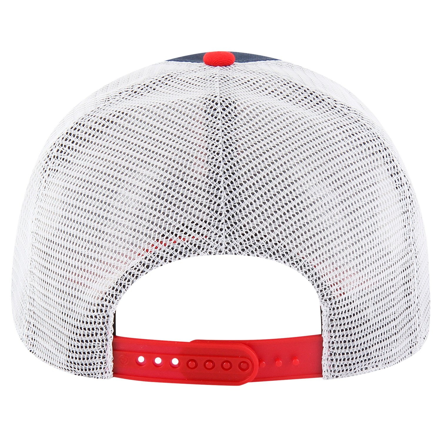 '47 Boston Red Sox Gridiron Super Stripe Relaxed Trucker Hitch Adjustable Hat - view number 2