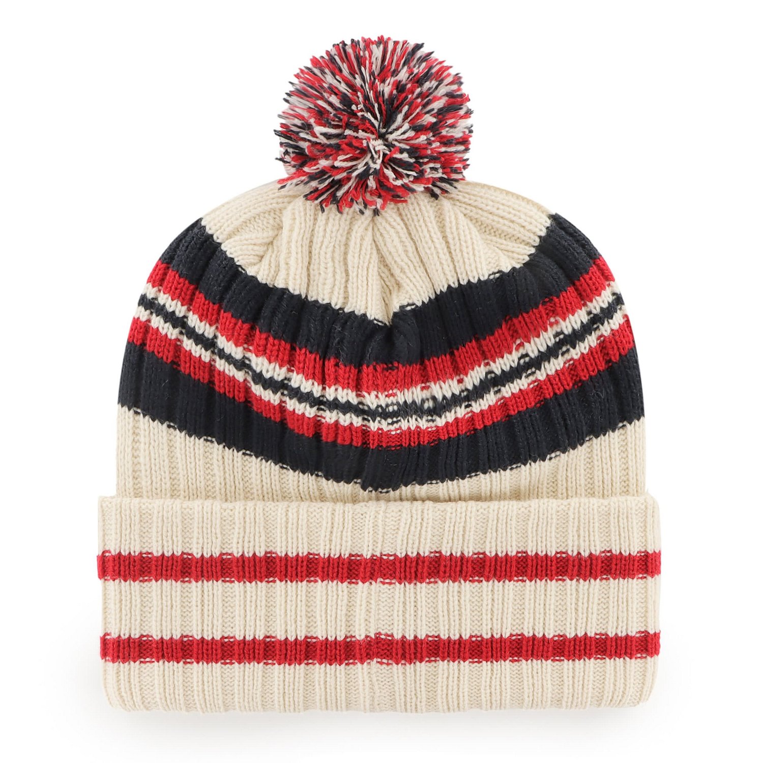 '47 Boston Red Sox Home Patch Cuffed Knit Hat with Pom                                                                           - view number 2