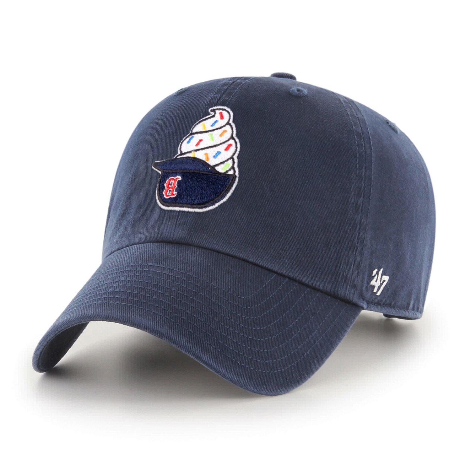 '47 Boston Red Sox Ice Cream Helmet Clean Up Adjustable Hat