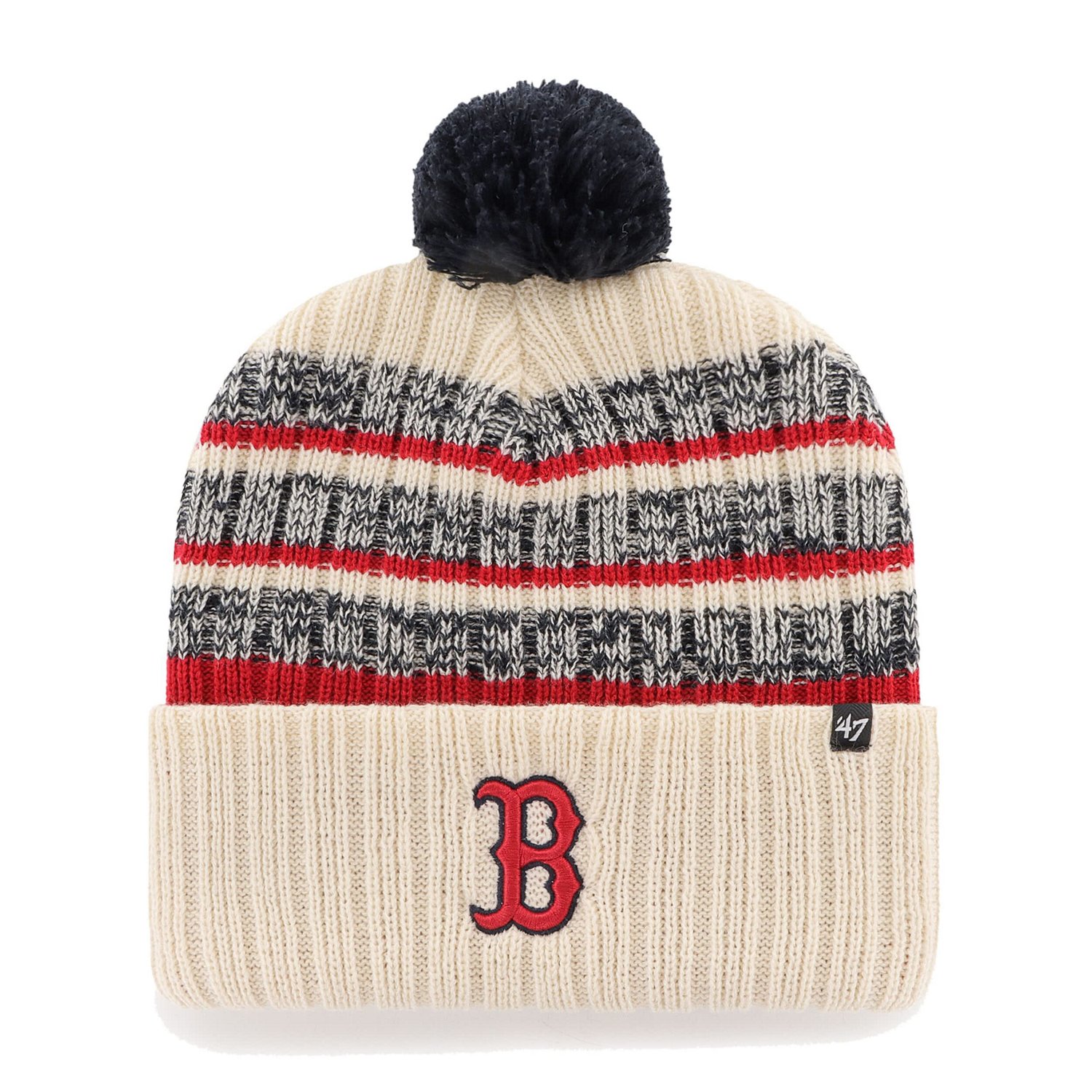 '47 Boston Red Sox Tavern Cuffed Knit Hat with Pom