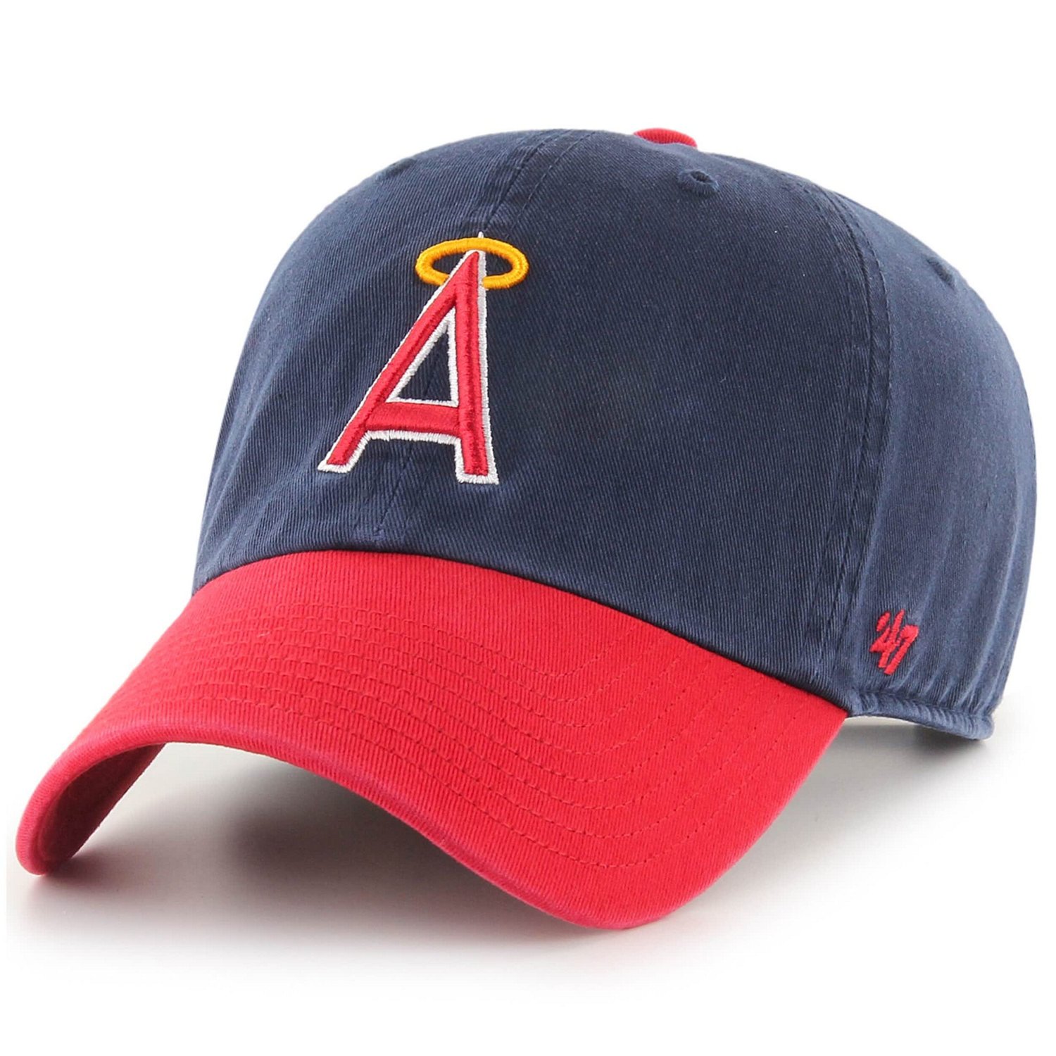 '47 California Angels 1997 Halo Logo Cooperstown Collection Clean Up Adjustable Hat