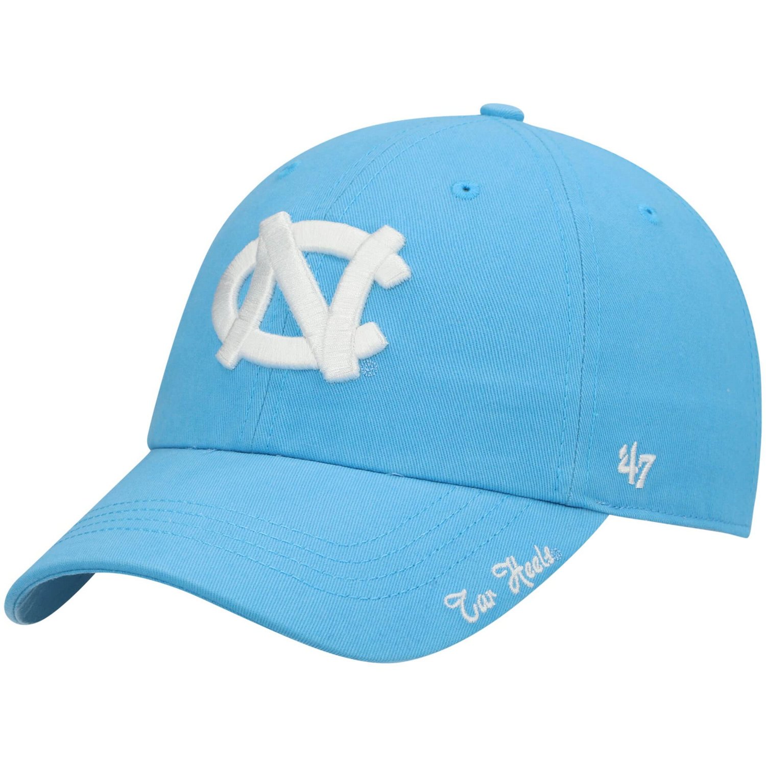 '47 Carolina North Carolina Tar Heels Miata Clean Up Logo Adjustable Hat