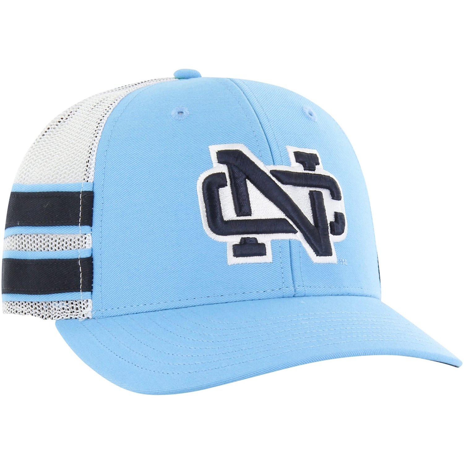 '47 Carolina North Carolina Tar Heels Straight Eight Adjustable Trucker Hat