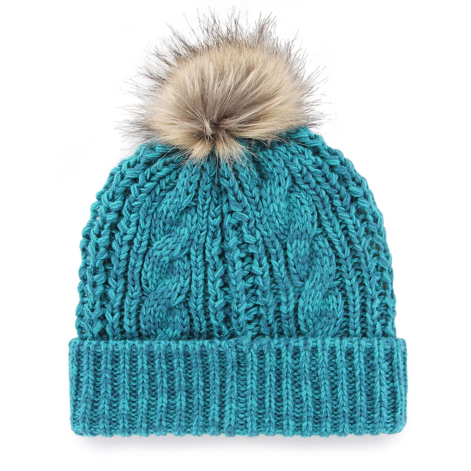 '47 Charlotte Hornets Meeko Cuffed Knit Hat with Pom                                                                             - view number 2