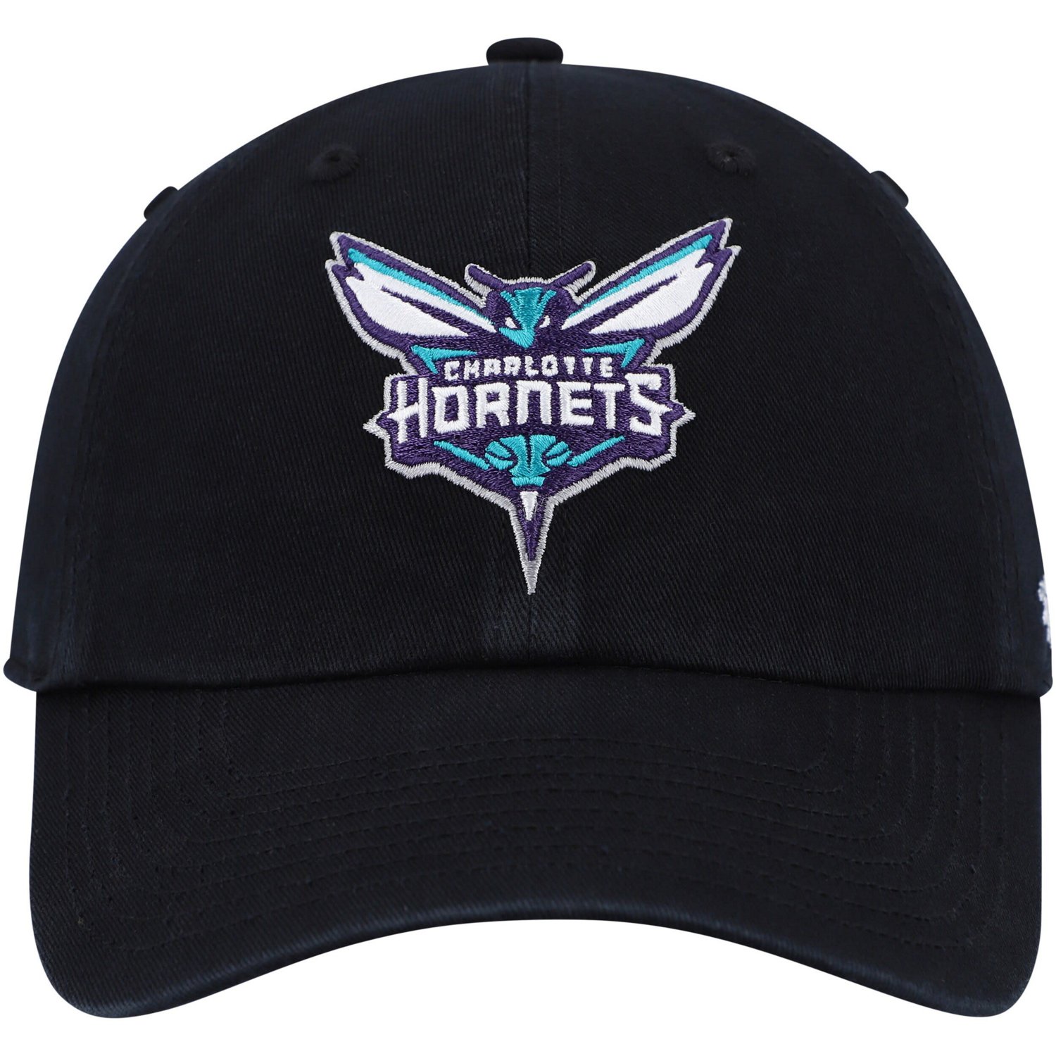 '47 Charlotte Hornets Team Logo Clean Up Adjustable Hat - view number 2