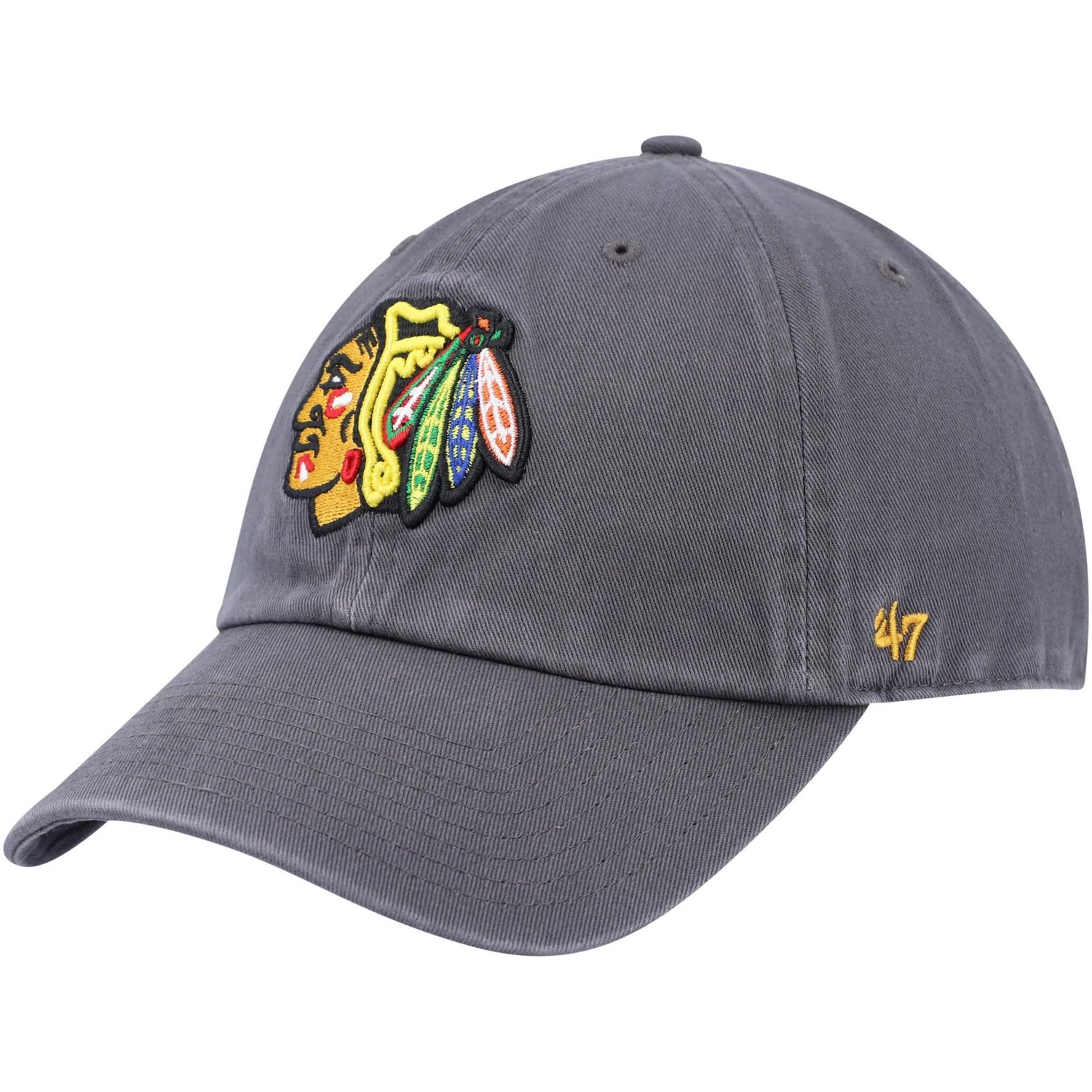 '47 Chicago Blackhawks Clean Up Adjustable Hat