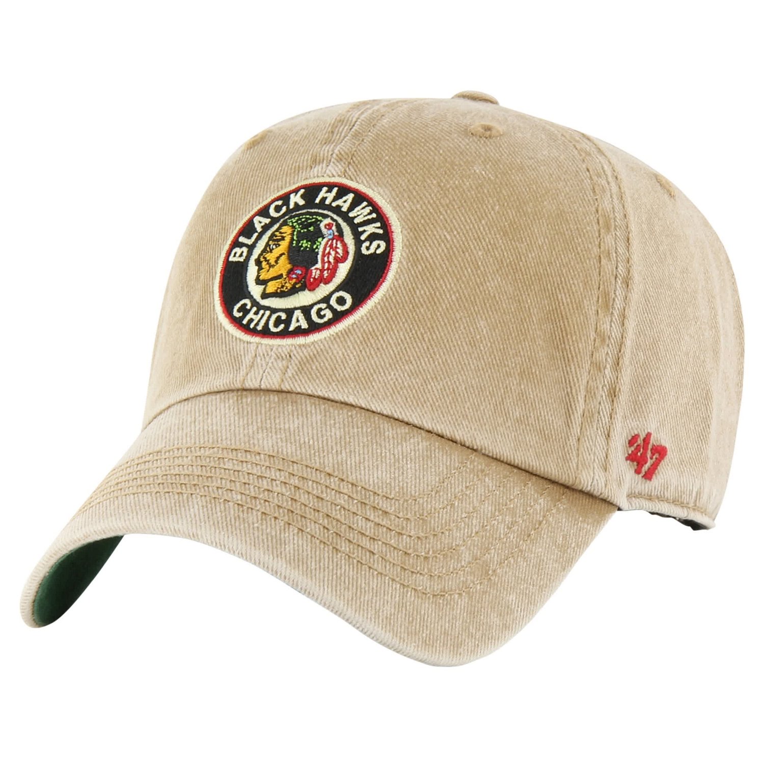 '47 Chicago Blackhawks Earldor Clean Up Adjustable Hat - view number 2
