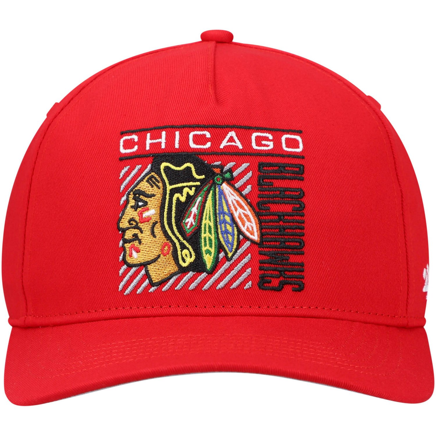 '47 Chicago Blackhawks Reflex Hitch Snapback Hat