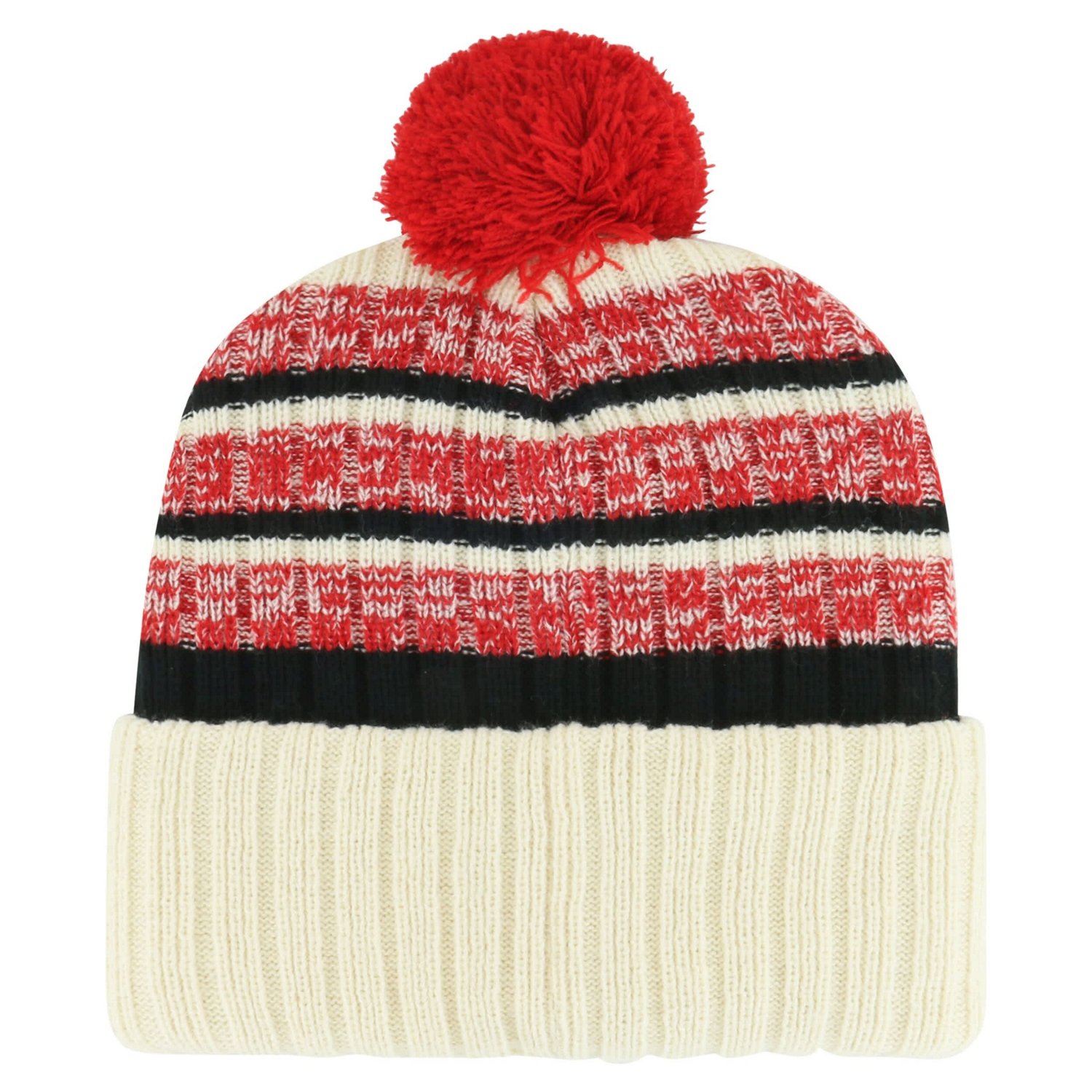 '47 Chicago Blackhawks Tavern Cuffed Knit Hat with Pom                                                                           - view number 2