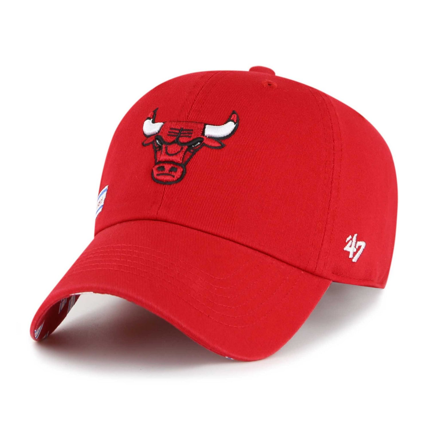 '47 Chicago Bulls Confetti Undervisor Clean Up Adjustable Hat - view number 2