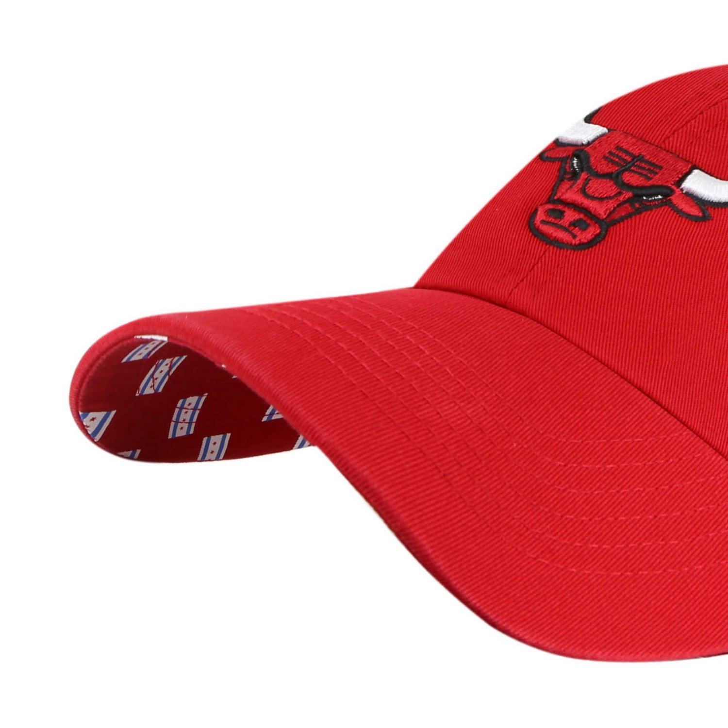 '47 Chicago Bulls Confetti Undervisor Clean Up Adjustable Hat - view number 4