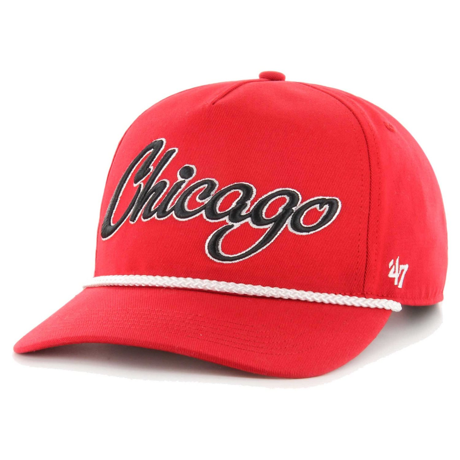 '47 Chicago Bulls Overhand Logo Hitch Adjustable Hat - view number 2