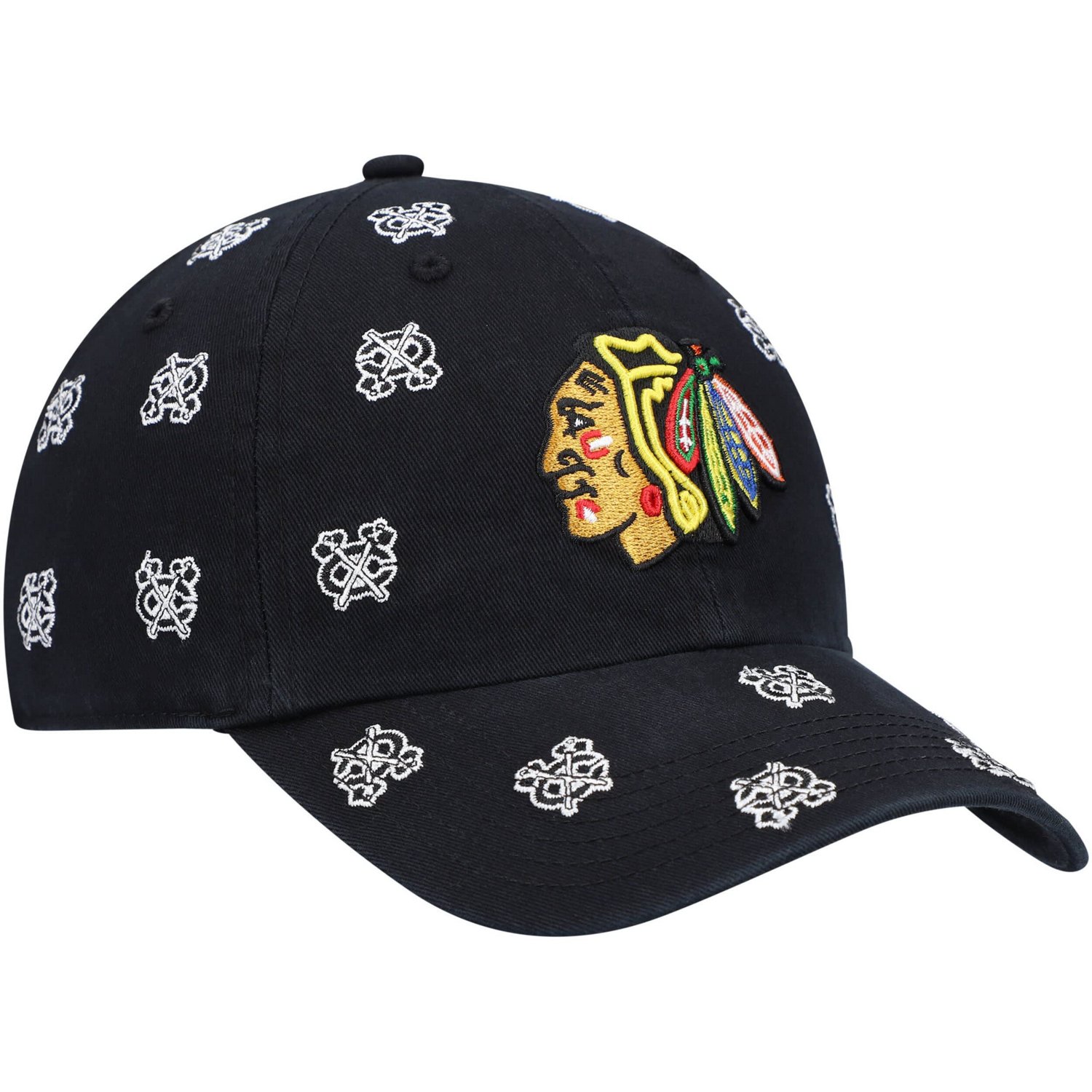 '47 Chicago hawks Confetti Clean Up Adjustable Hat                                                                               - view number 3