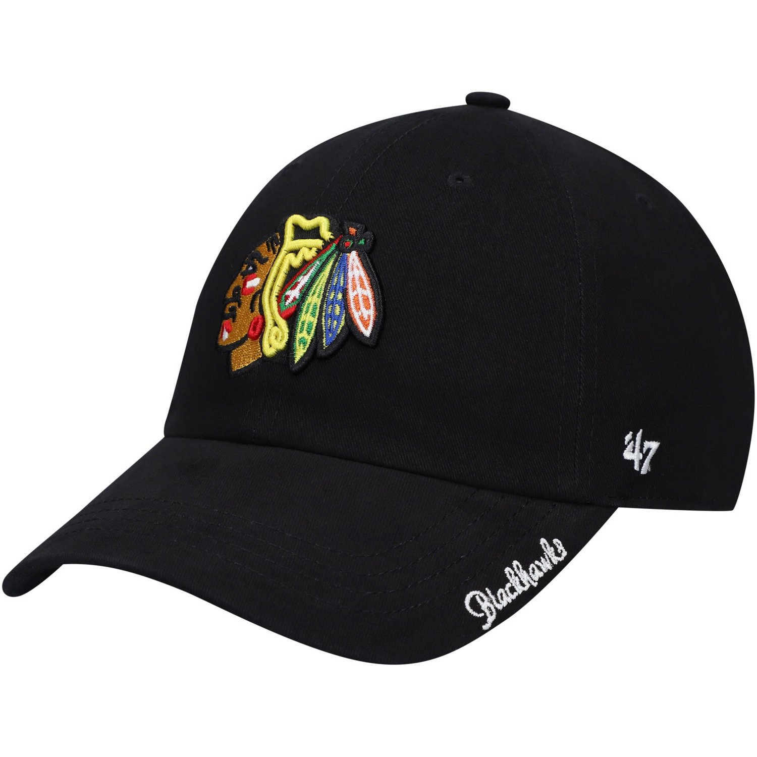 '47 Chicago hawks Team Miata Clean Up Adjustable Hat                                                                             - view number 1
