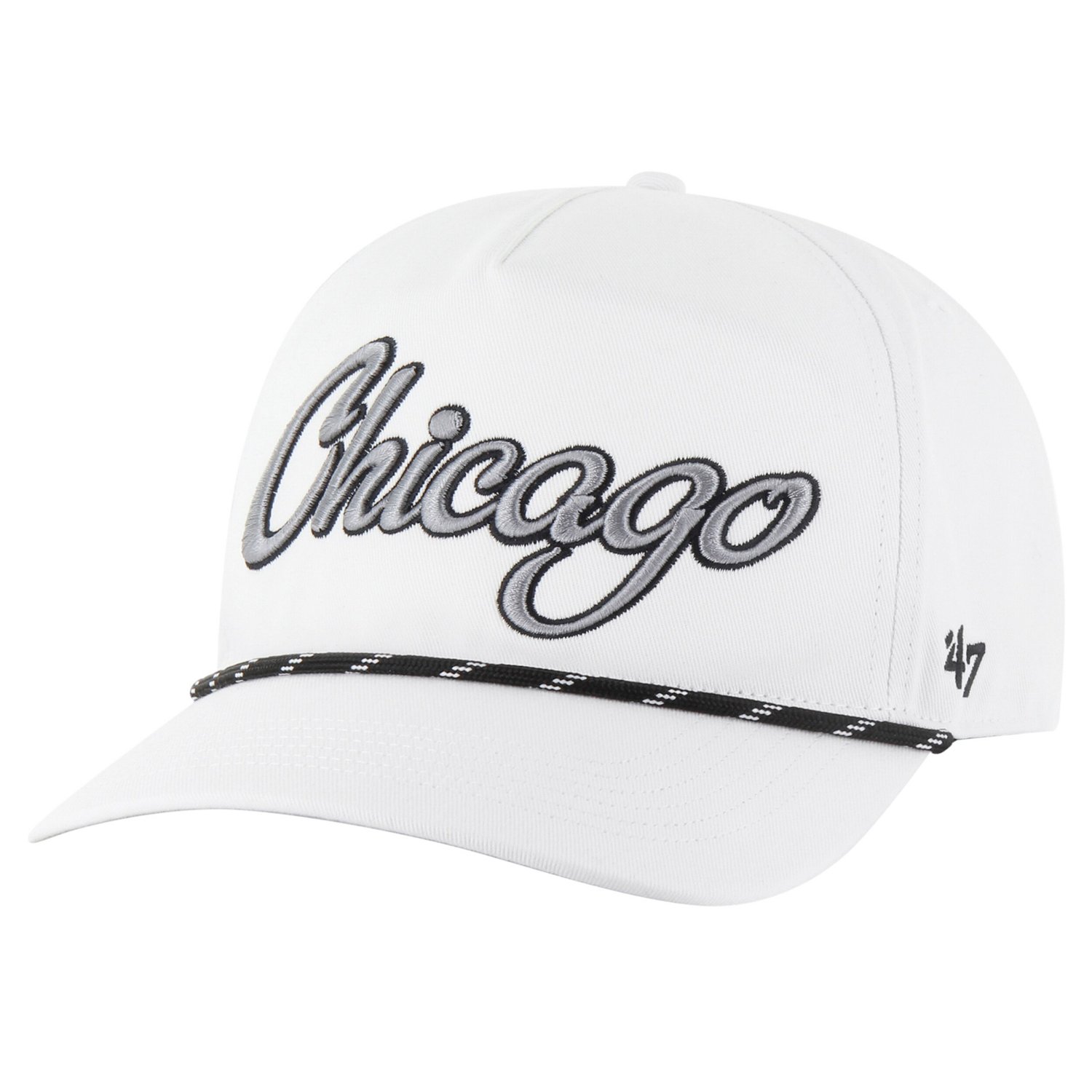 '47 Chicago Sox Overhand Speckle Hitch Rope Adjustable Hat - view number 2