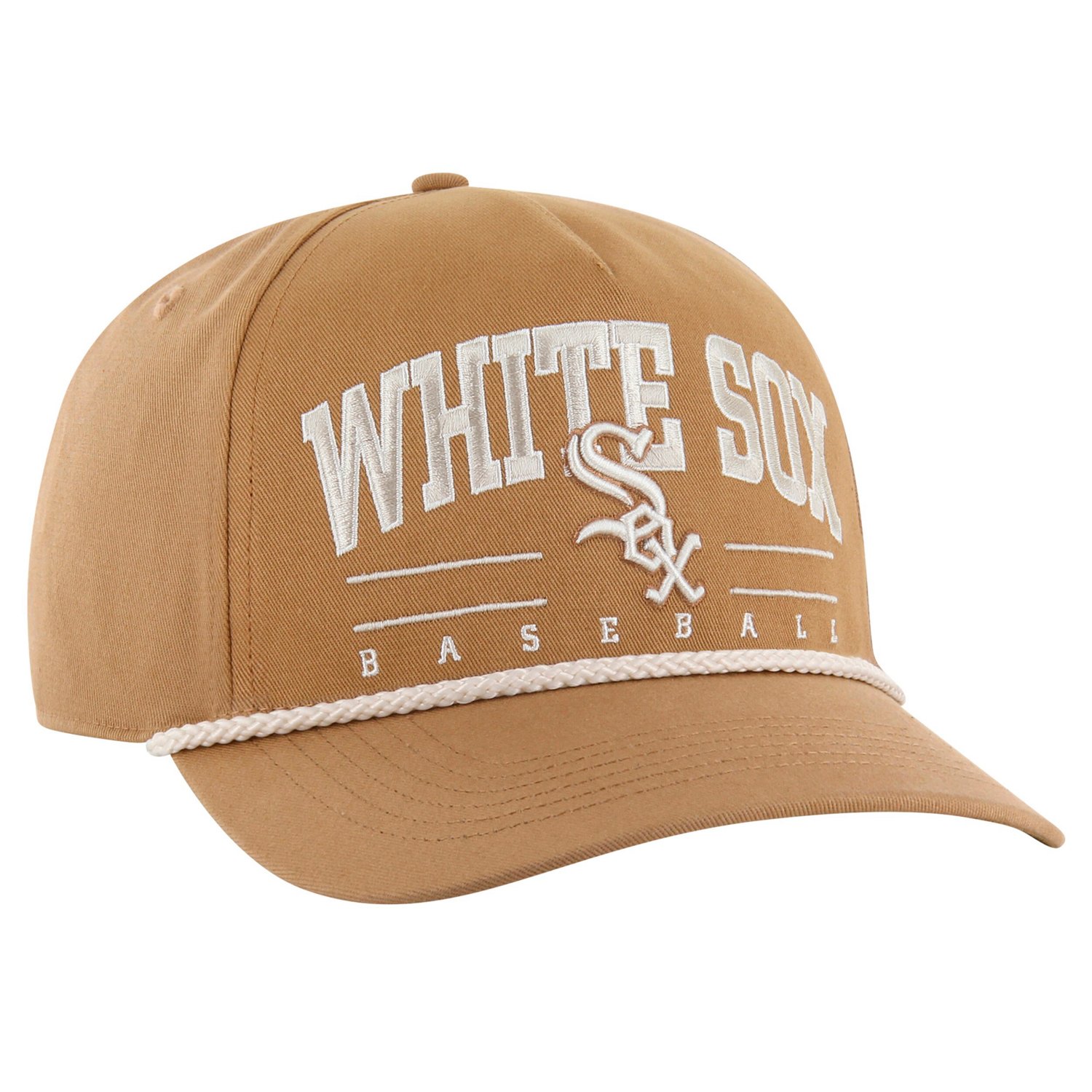 '47 Chicago White Sox Neutral Roscoe Rope Hitch Adjustable Hat - view number 2