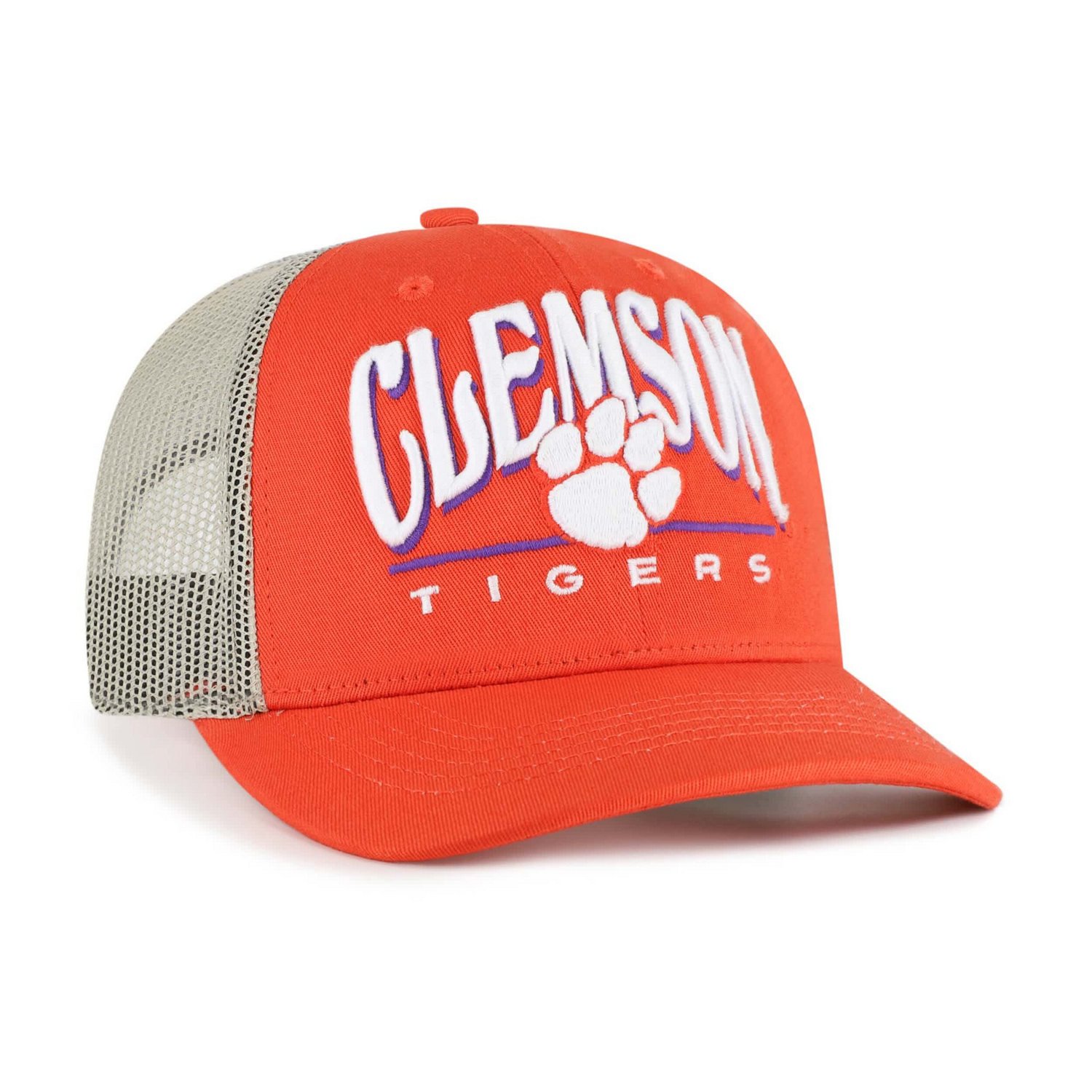 '47 Clemson Tigers Arid Adjustable Trucker Hat - view number 2