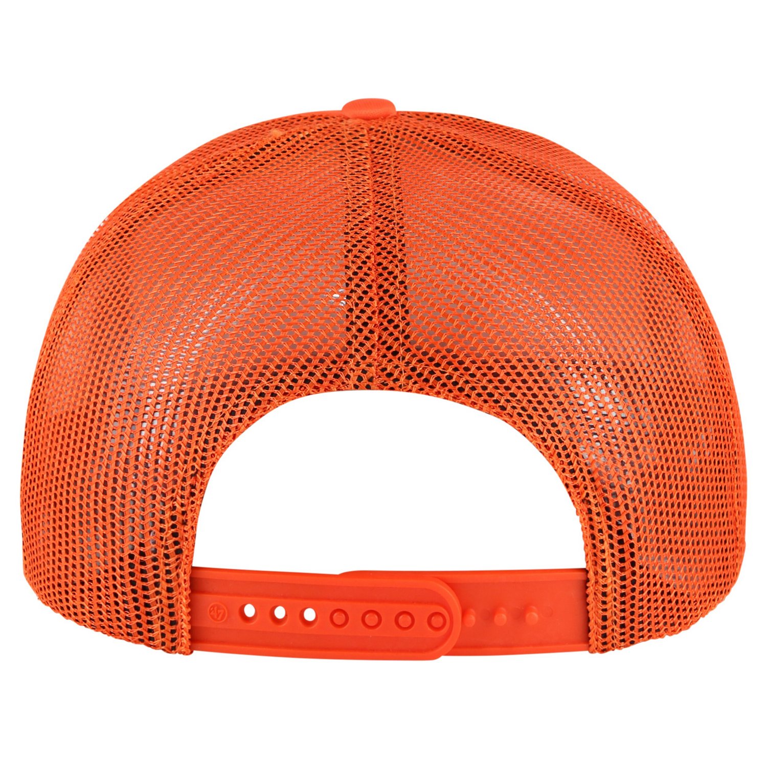 '47 Clemson Tigers Foam Front Mesh Trucker Snapback Hat - view number 2