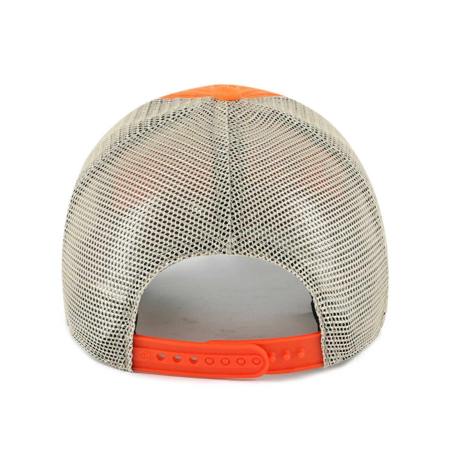 '47 Clemson Tigers Four Stroke Clean Up Trucker Snapback Hat