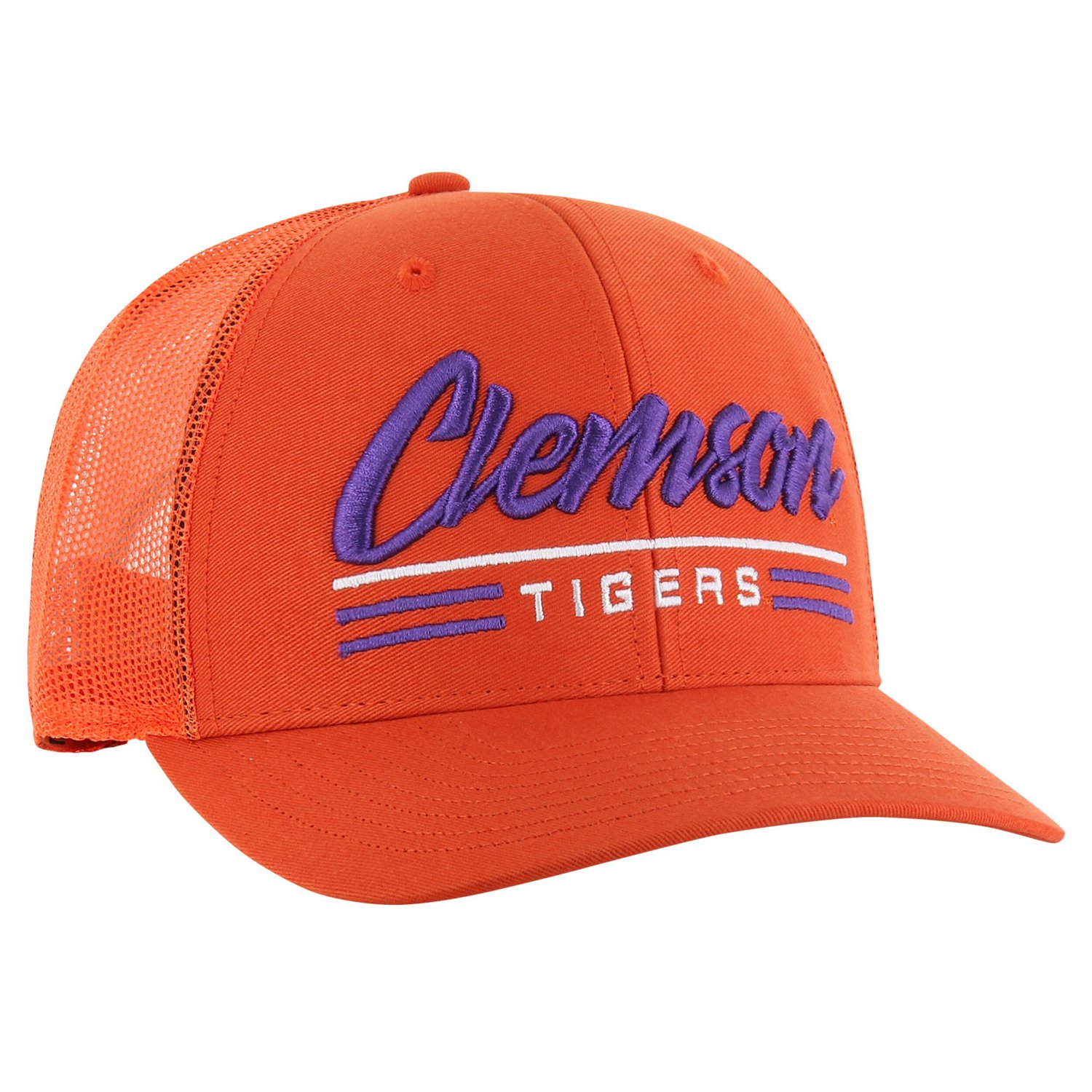 '47 Clemson Tigers Garner Trucker Adjustable Hat - view number 2