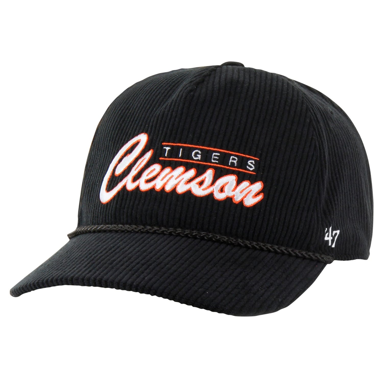 '47 Clemson Tigers Gridiron Double Header Hitch Adjustable Hat - view number 2