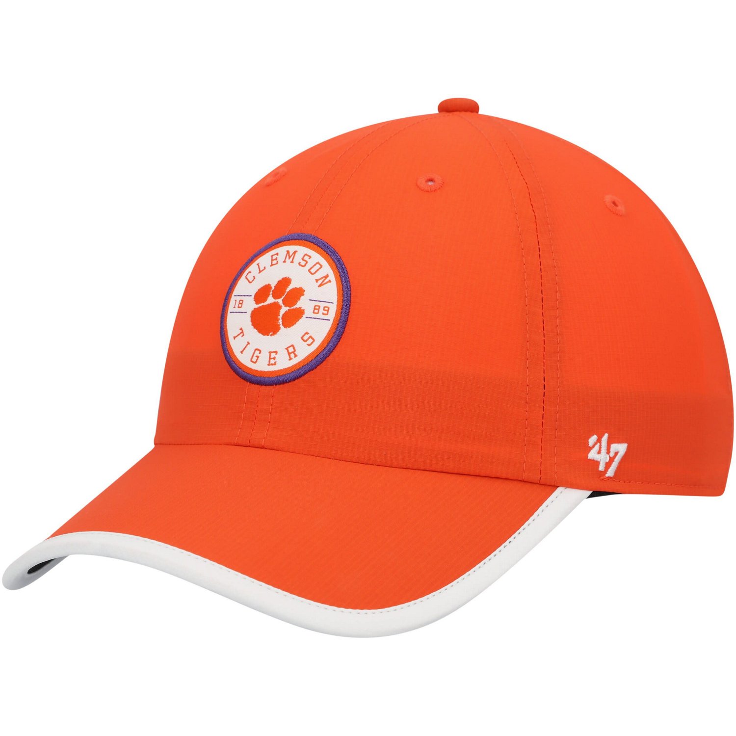 '47 Clemson Tigers Microburst Clean Up Adjustable Hat
