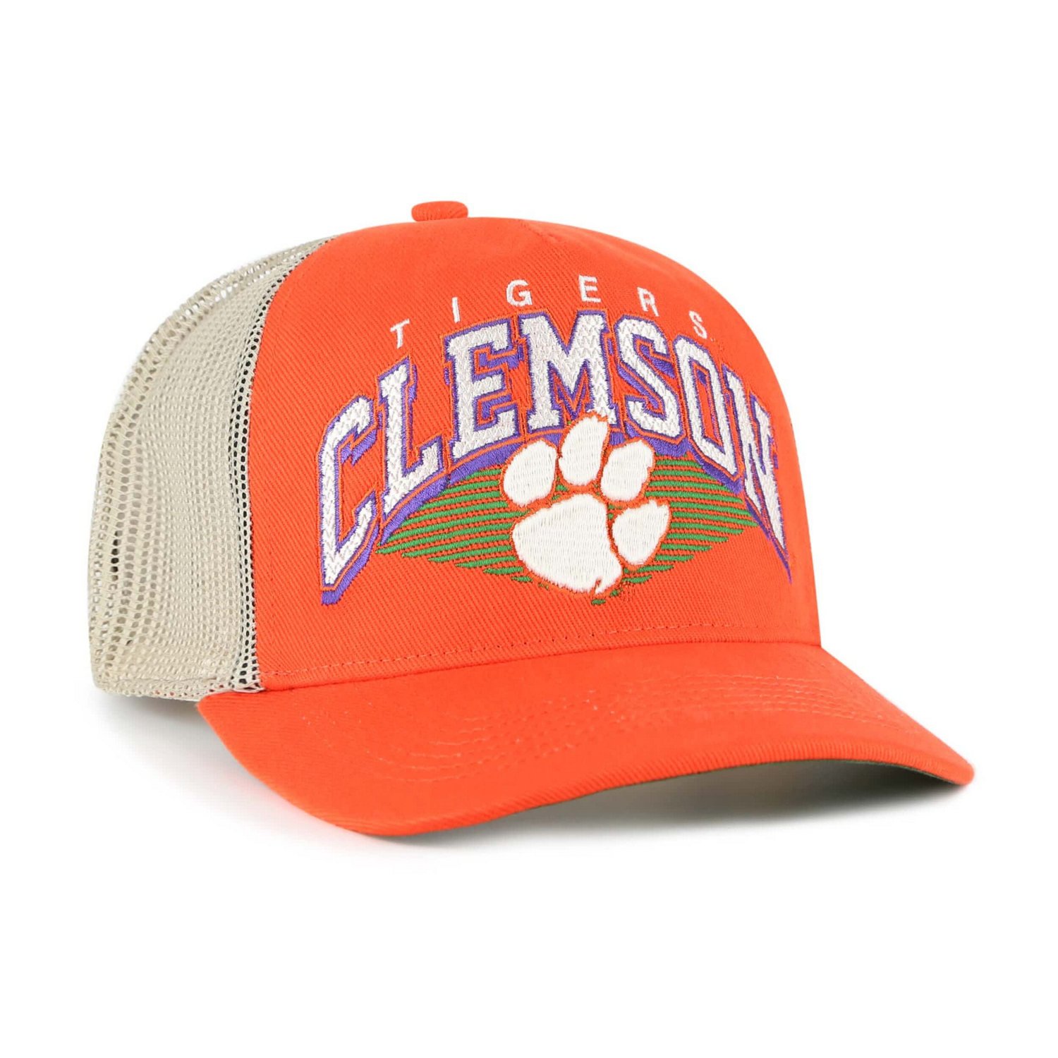 '47 Clemson Tigers Pomona Mesh Hitch Adjustable Trucker Hat - view number 2