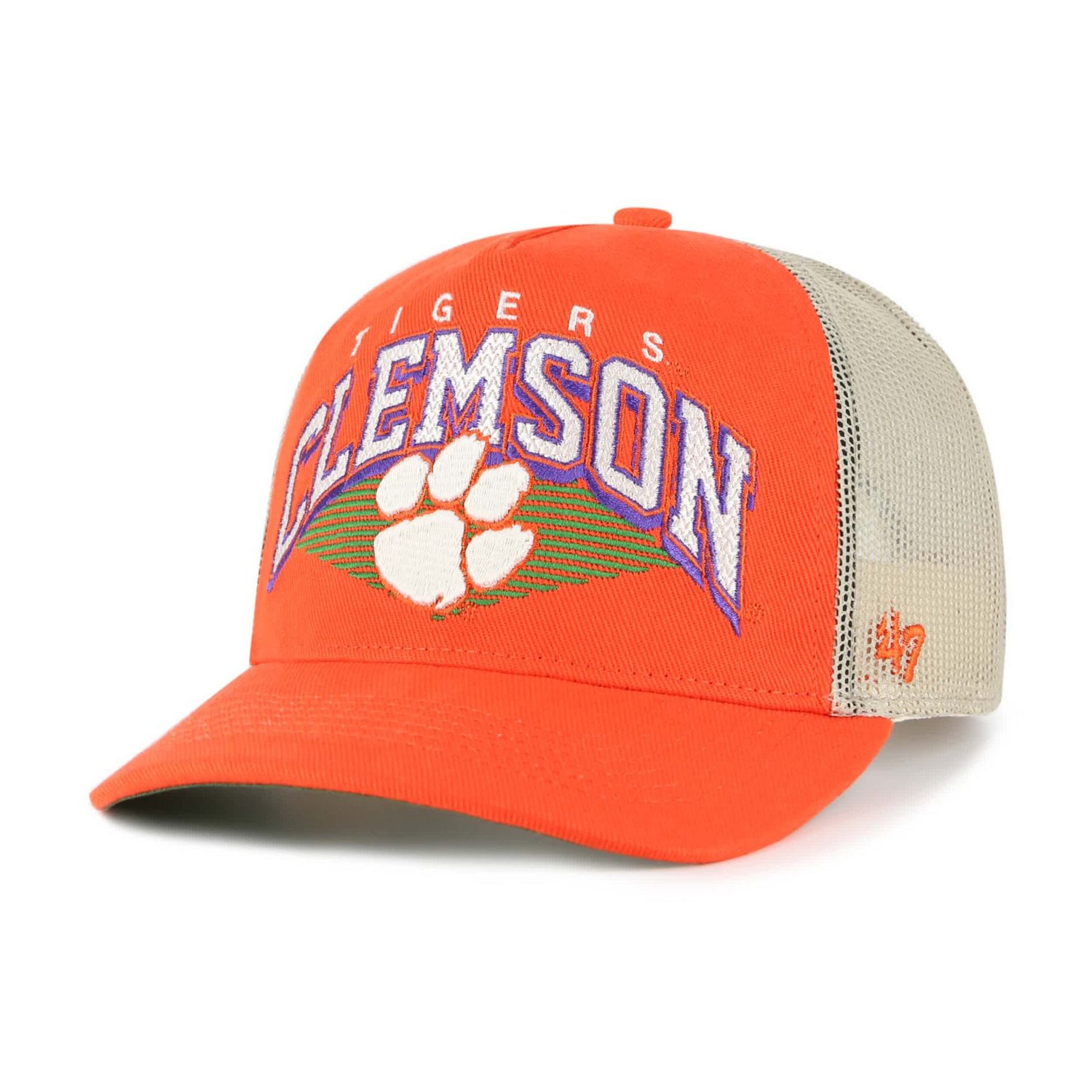 '47 Clemson Tigers Pomona Mesh Hitch Adjustable Trucker Hat - view number 1
