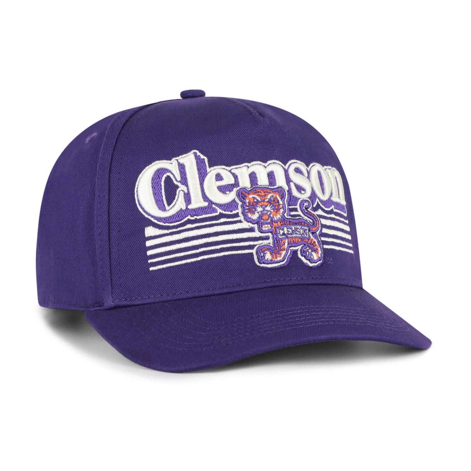 '47 Clemson Tigers Script Fade Hitch Adjustable Hat