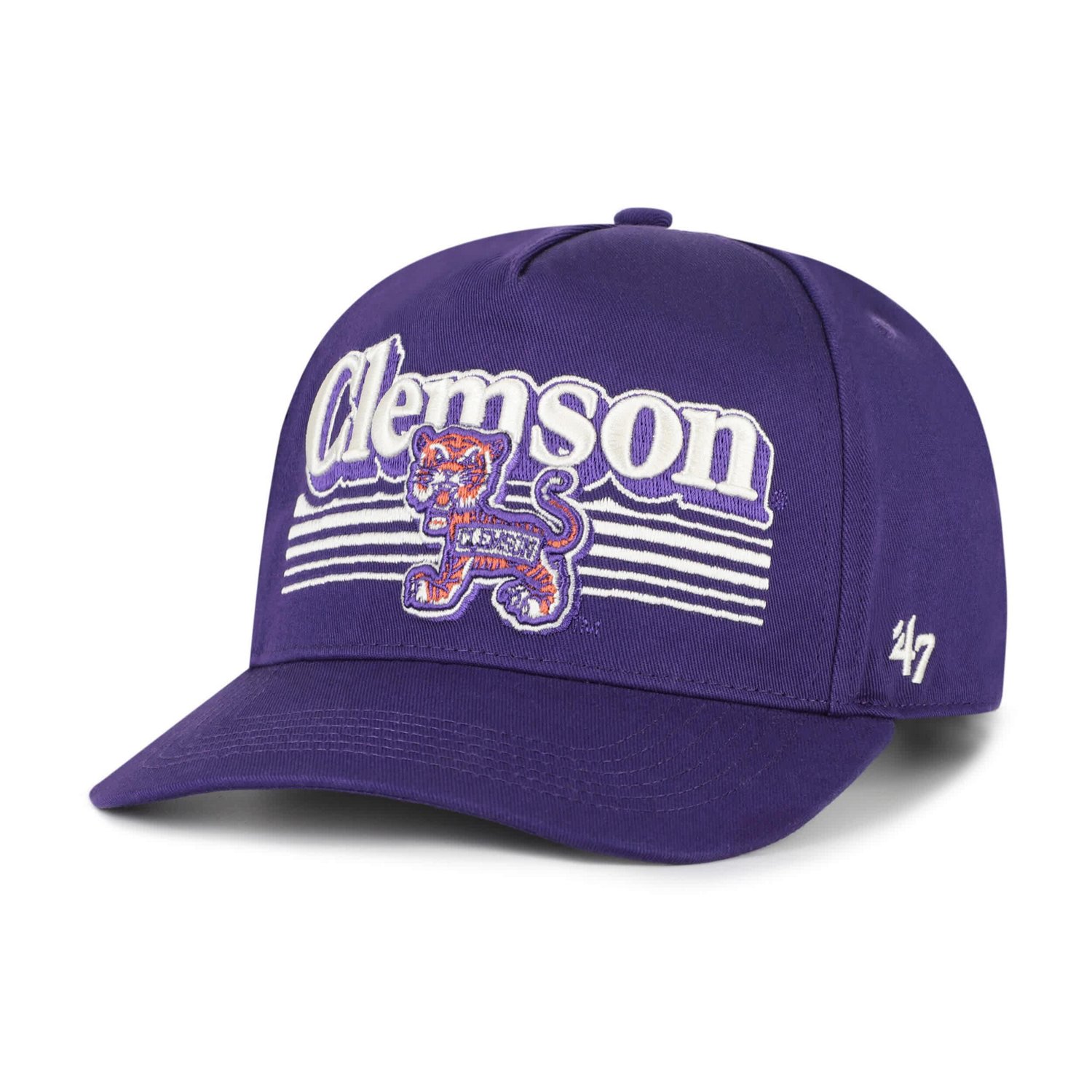 '47 Clemson Tigers Script Fade Hitch Adjustable Hat