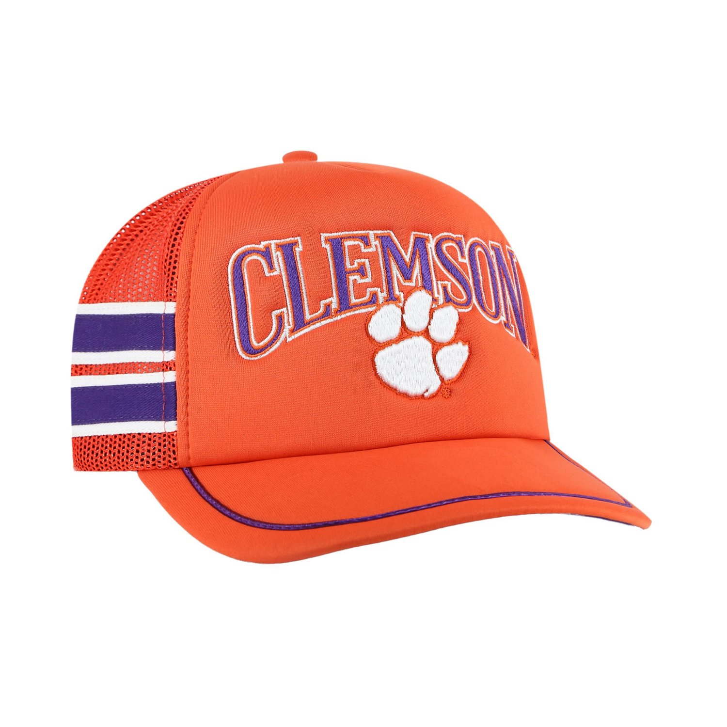 '47 Clemson Tigers Sideband Trucker Adjustable Hat - view number 2