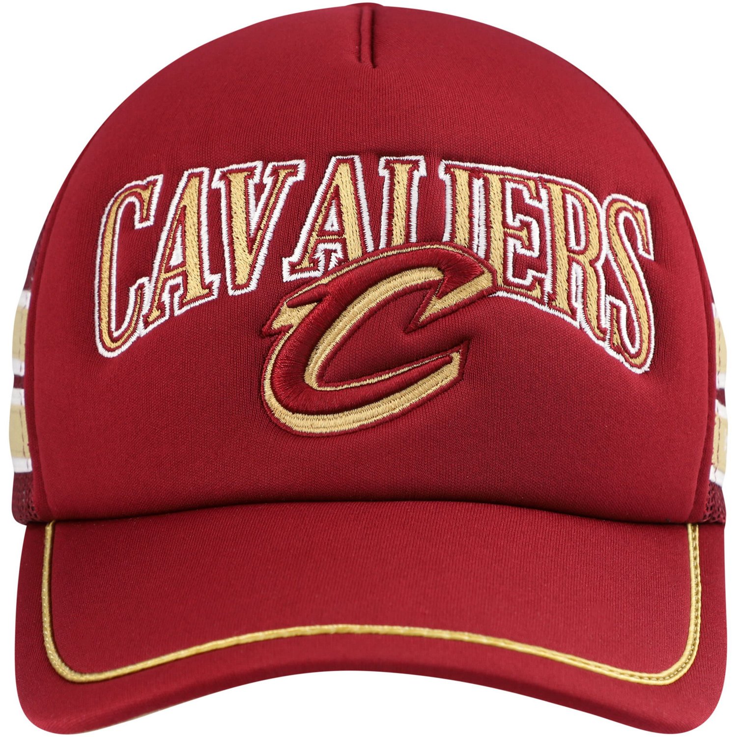 '47 Cleveland Cavaliers Sidebrand Stripes Trucker Adjustable Hat                                                                 - view number 2