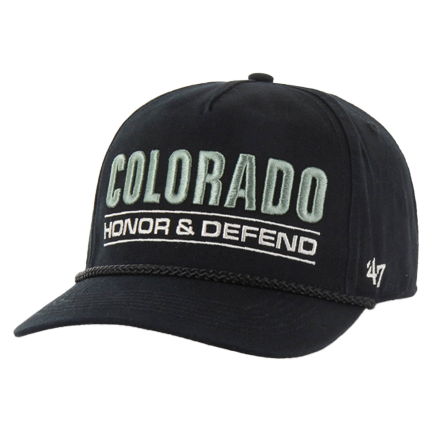 '47 Colorado Avalanche OHT Military Appreciation Homeland Honor and Defend Hitch Adjustable Hat - view number 2