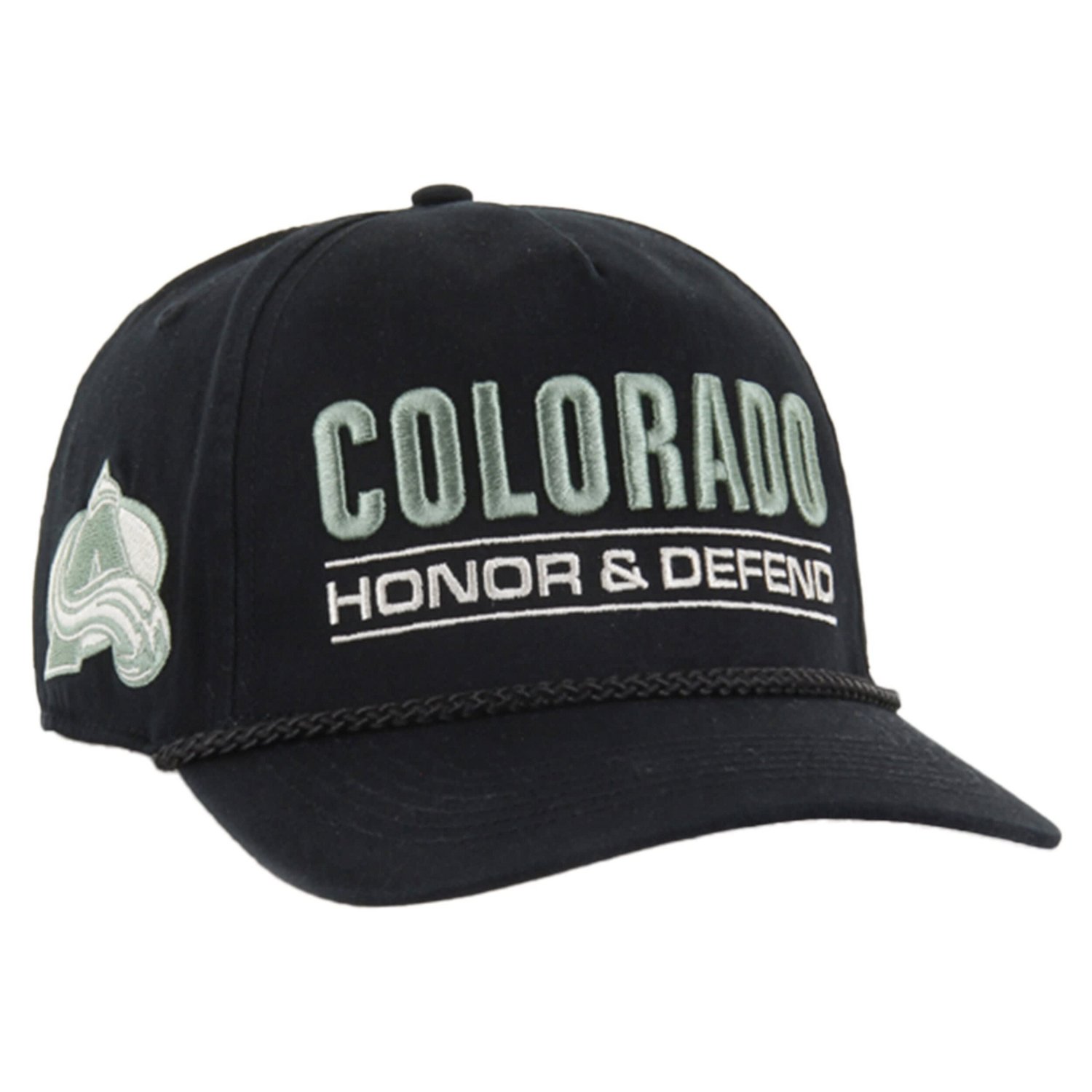 '47 Colorado Avalanche OHT Military Appreciation Homeland Honor and Defend Hitch Adjustable Hat