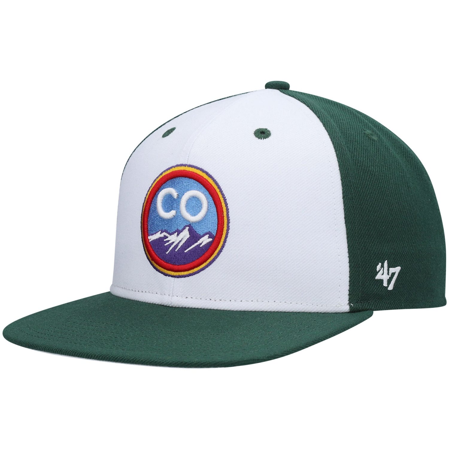 '47 Colorado Rockies 2021 City Connect Captain Snapback Hat