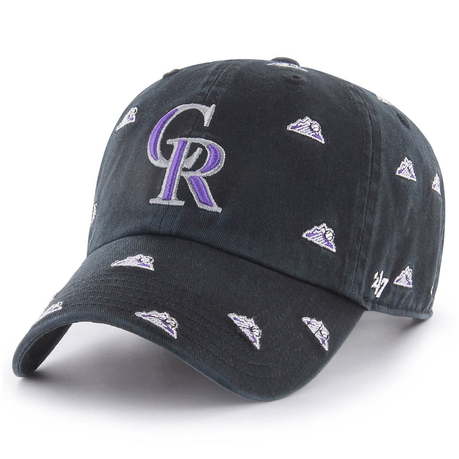 '47 Colorado Rockies Confetti Clean Up Adjustable Hat