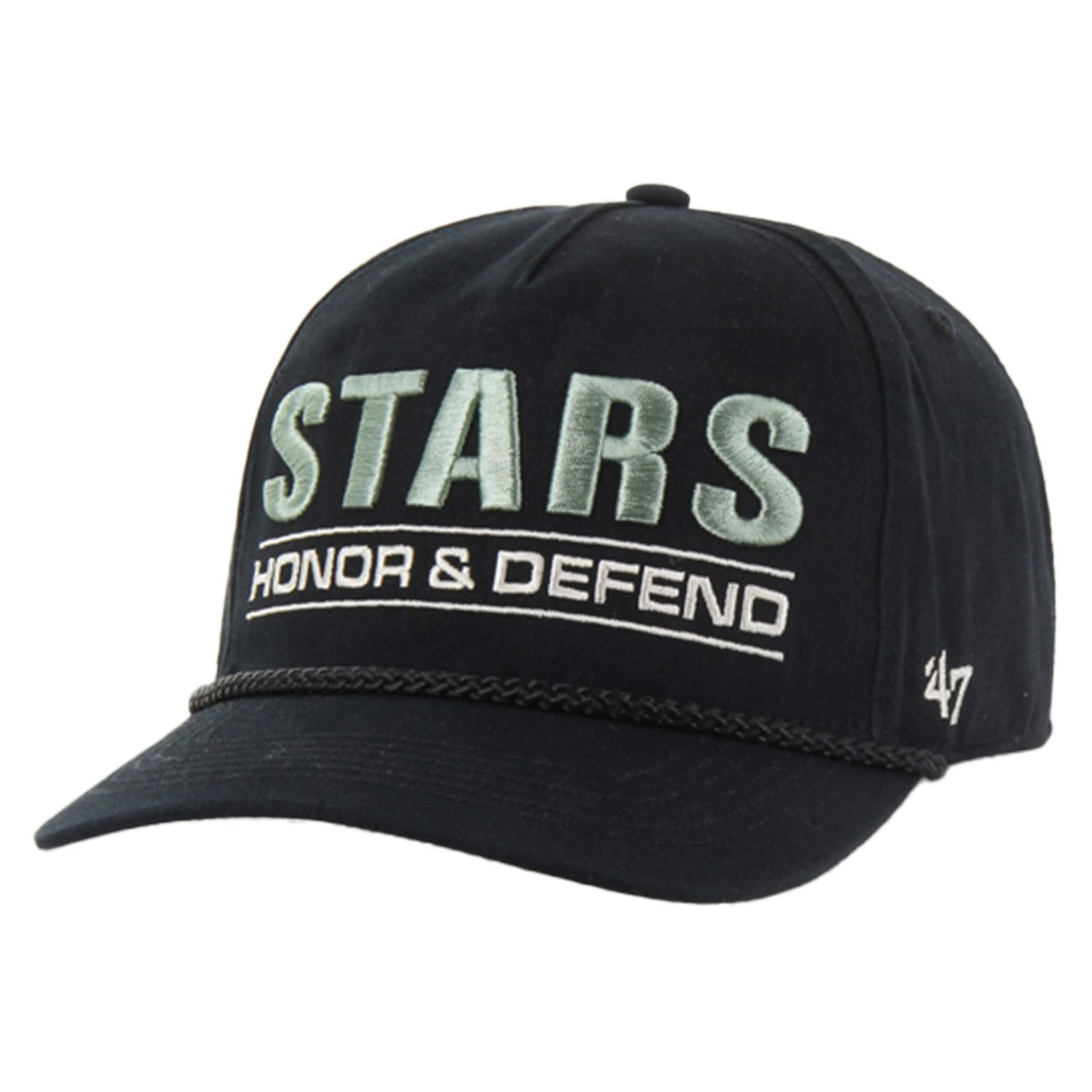 '47 Dallas Stars OHT Military Appreciation Homeland Honor and Defend Hitch Adjustable Hat - view number 2