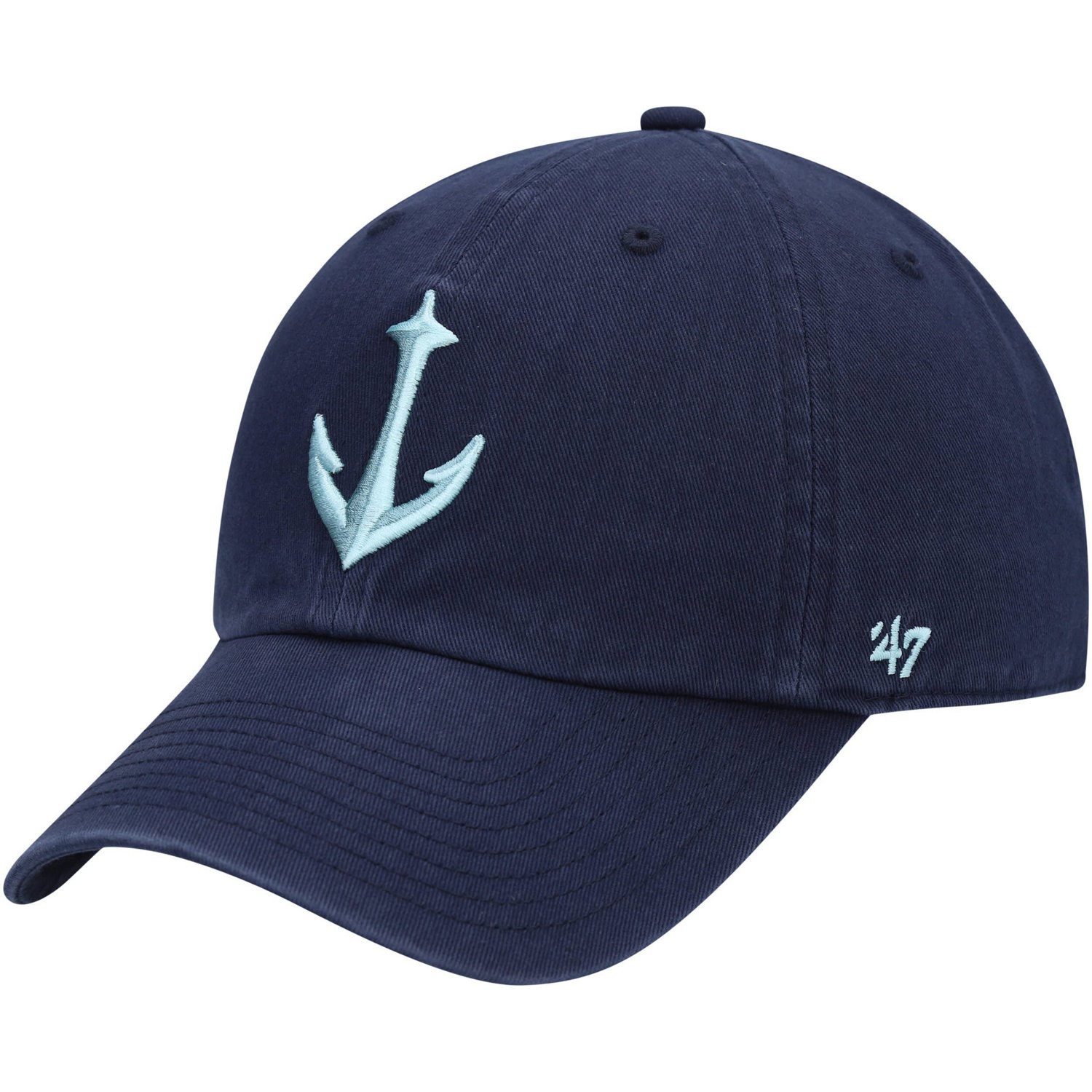 '47 Deep Sea Seattle Kraken Clean Up Adjustable Hat