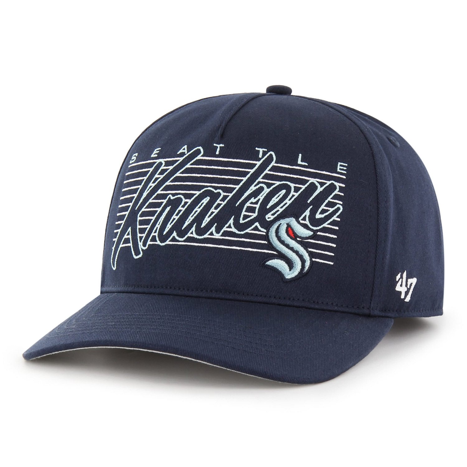 '47 Deep Sea Seattle Kraken Marquee Hitch Snapback Hat                                                                           - view number 1