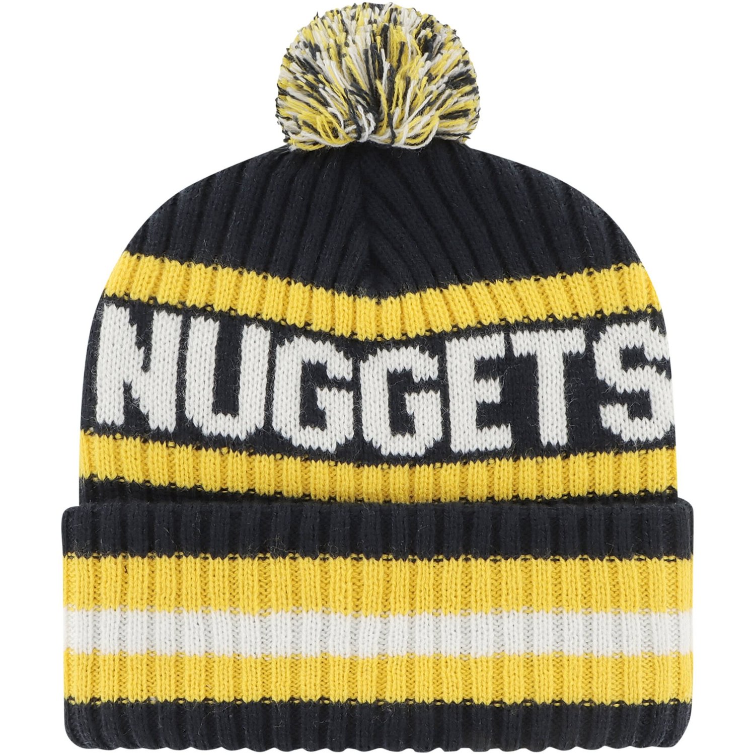 '47 Denver Nuggets Bering Cuffed Knit Hat with Pom                                                                               - view number 2