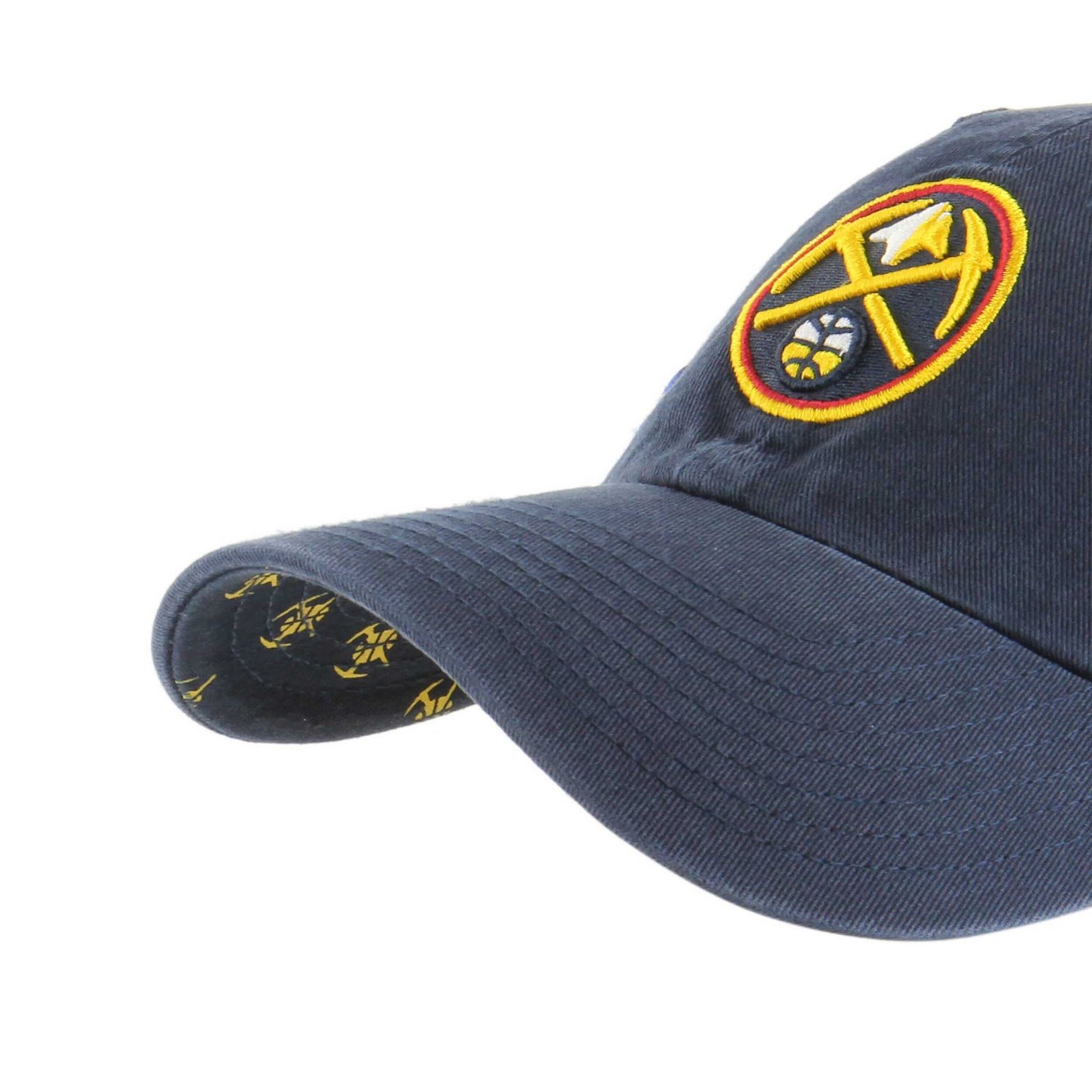 '47 Denver Nuggets Confetti Undervisor Clean Up Adjustable Hat - view number 4