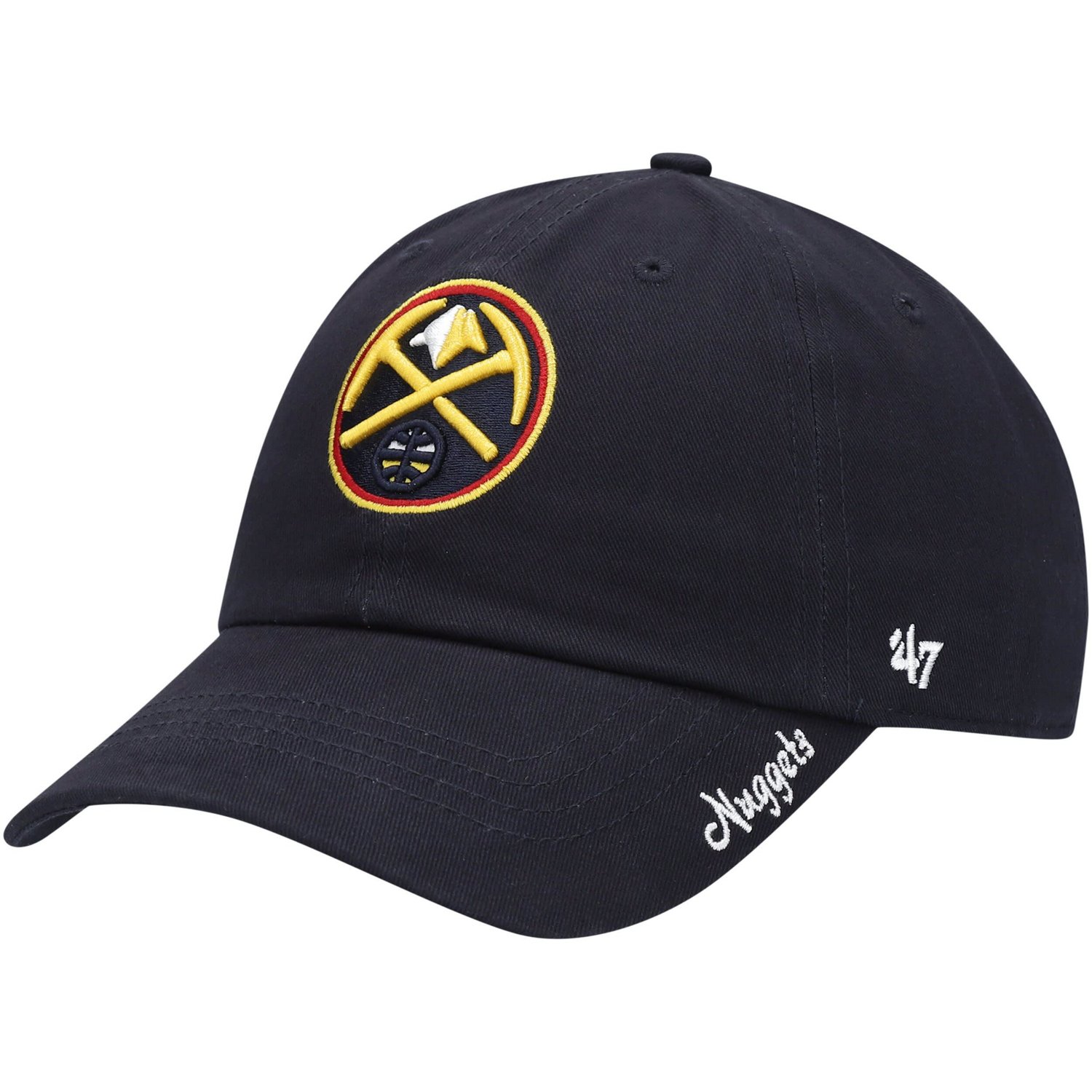 '47 Denver Nuggets Miata Clean Up Logo Adjustable Hat