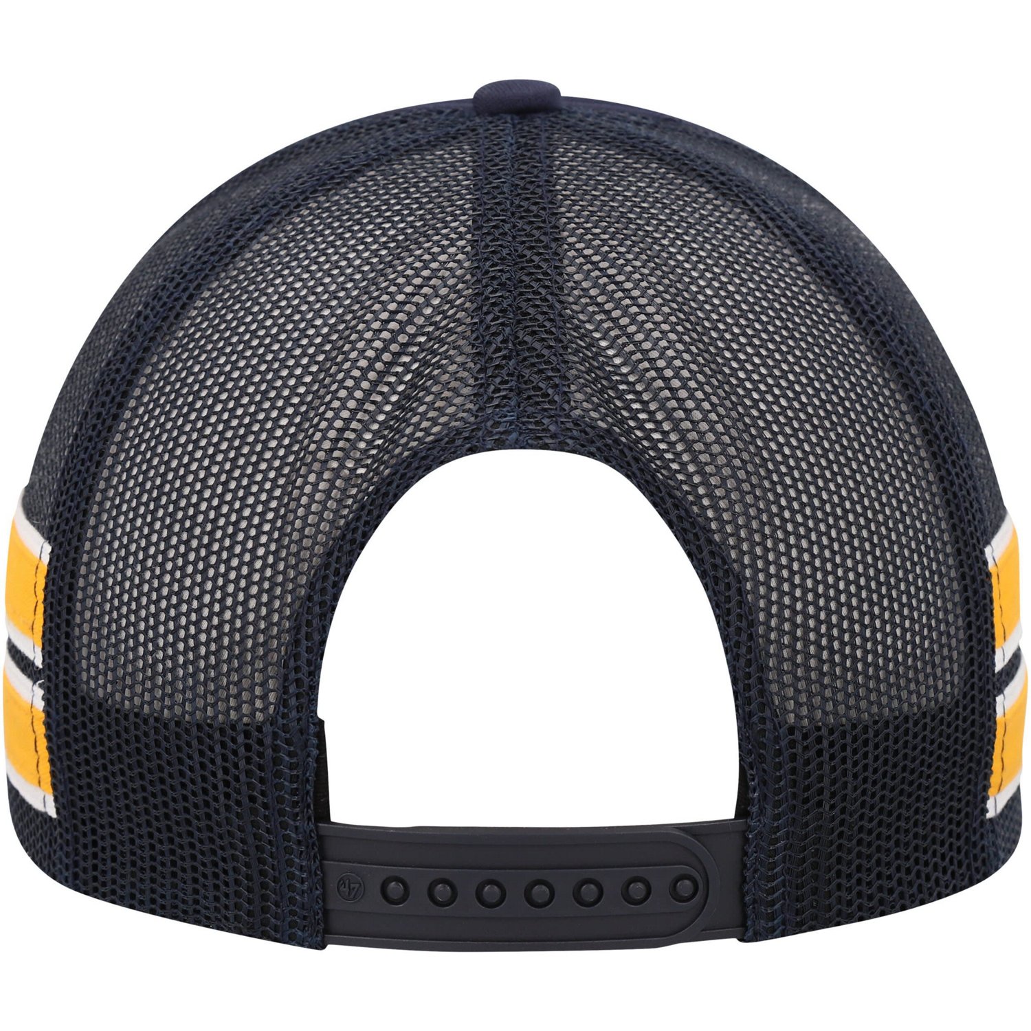 '47 Denver Nuggets Sidebrand Stripes Trucker Adjustable Hat                                                                      - view number 4